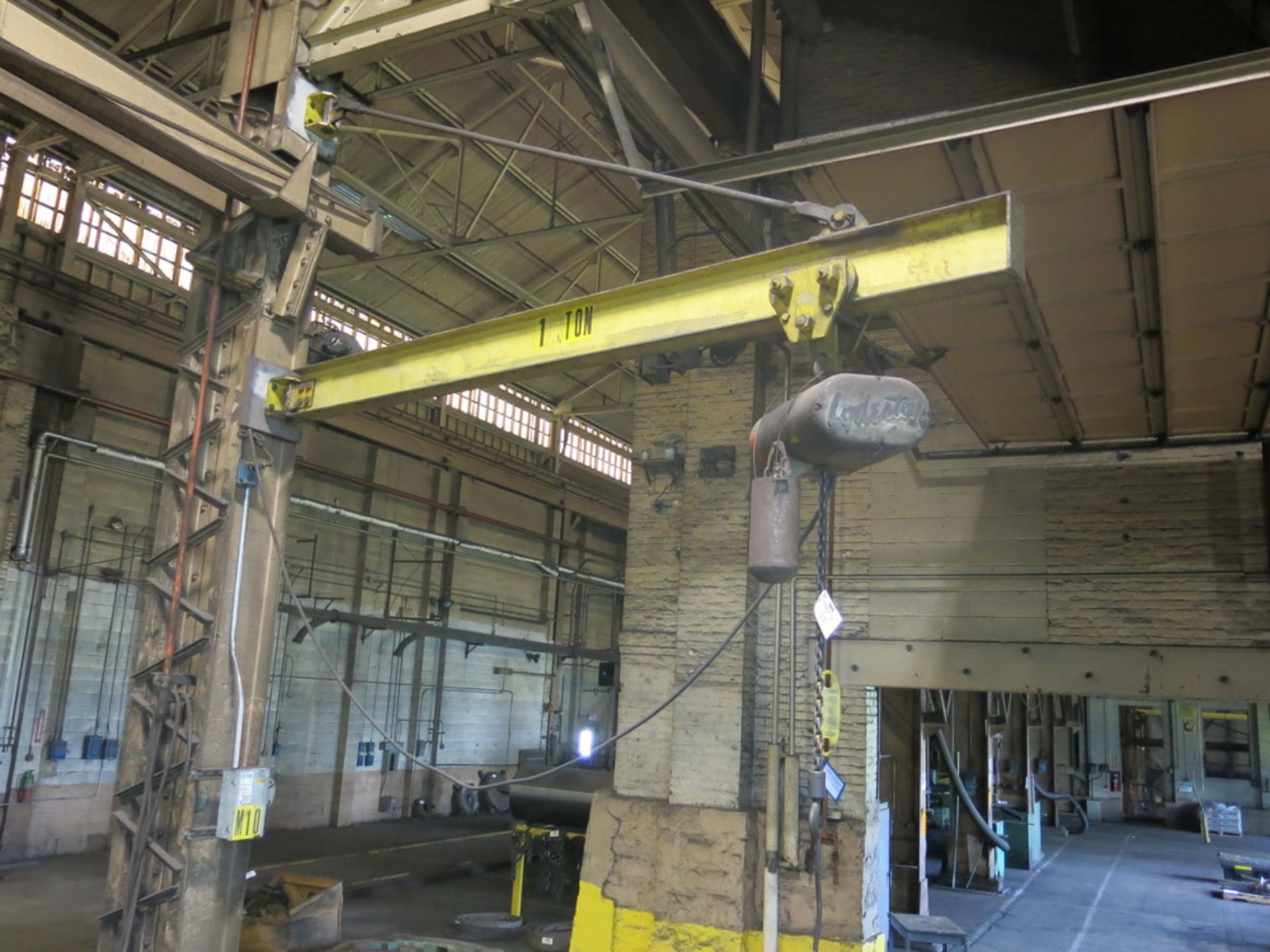 Lot of (7) I-Beam Jib Cranes - Image 4 of 6