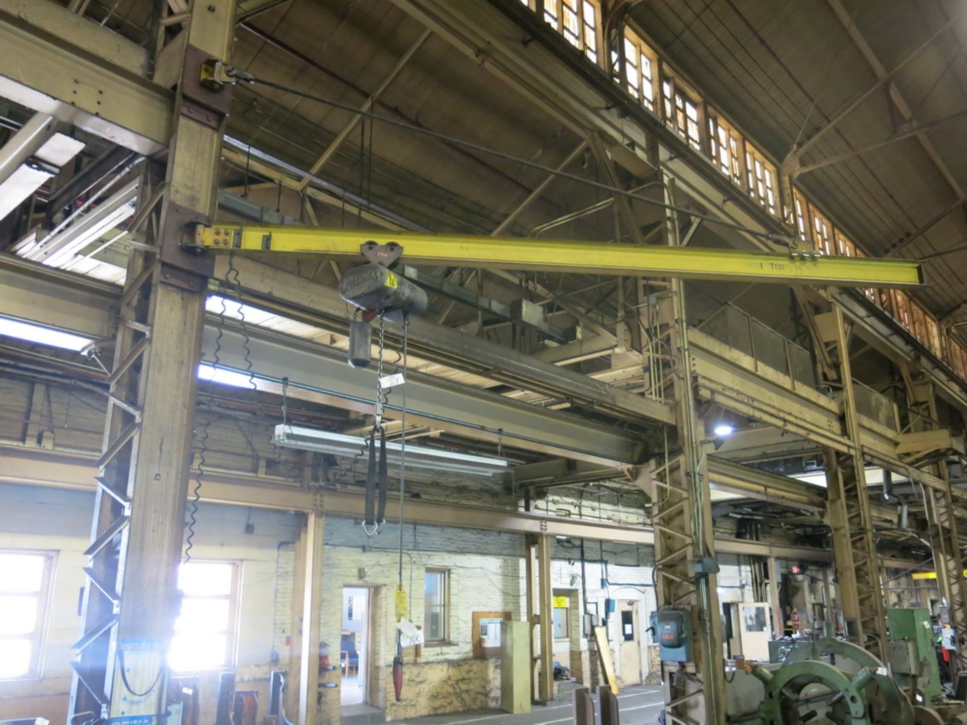 Lot of (7) I-Beam Jib Cranes - Image 2 of 6