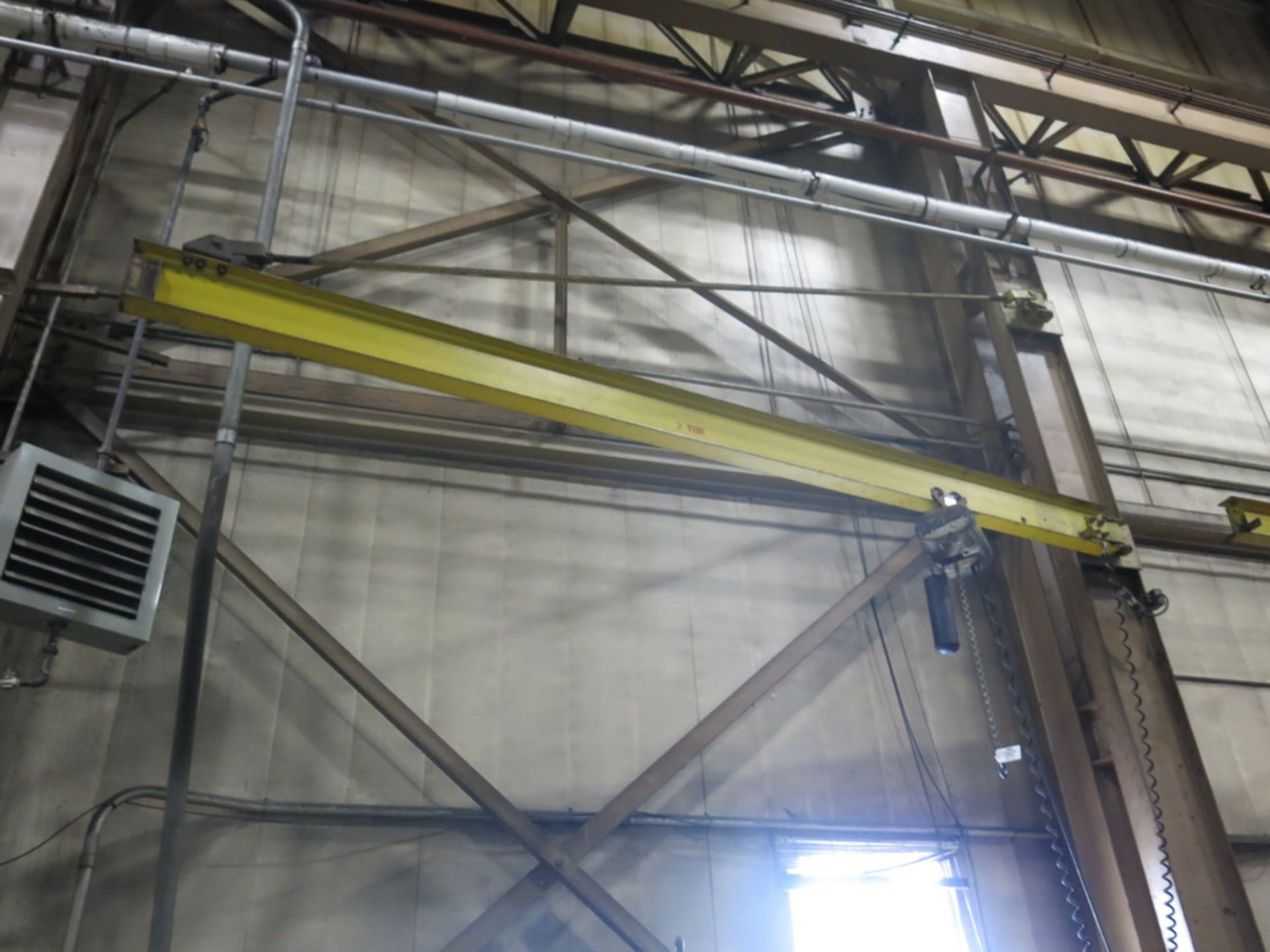 (4) I-Beam Jib Cranes