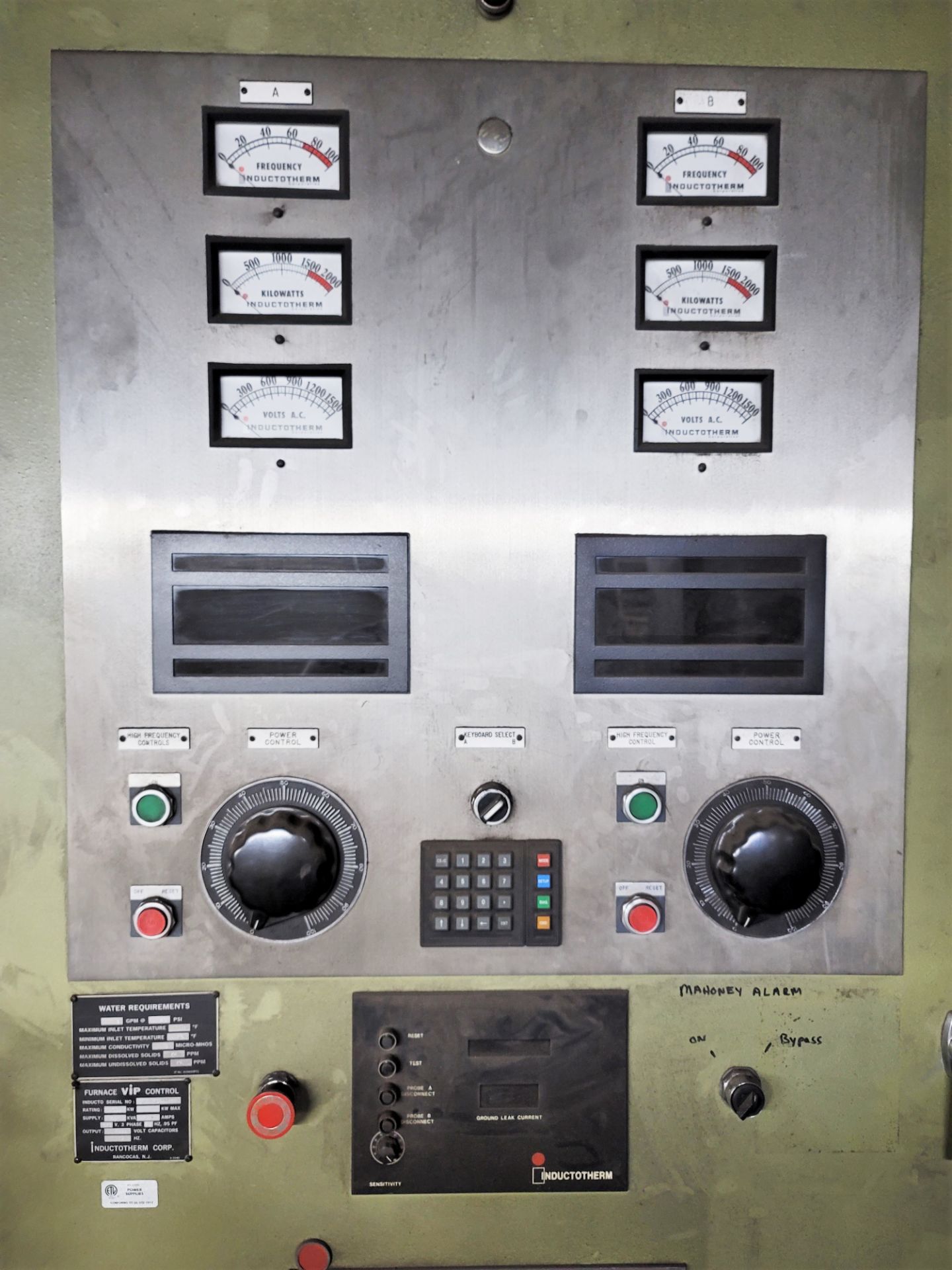 1998 Inductotherm Furnace System with (2) 7.5 Ton Furnaces - Image 8 of 12