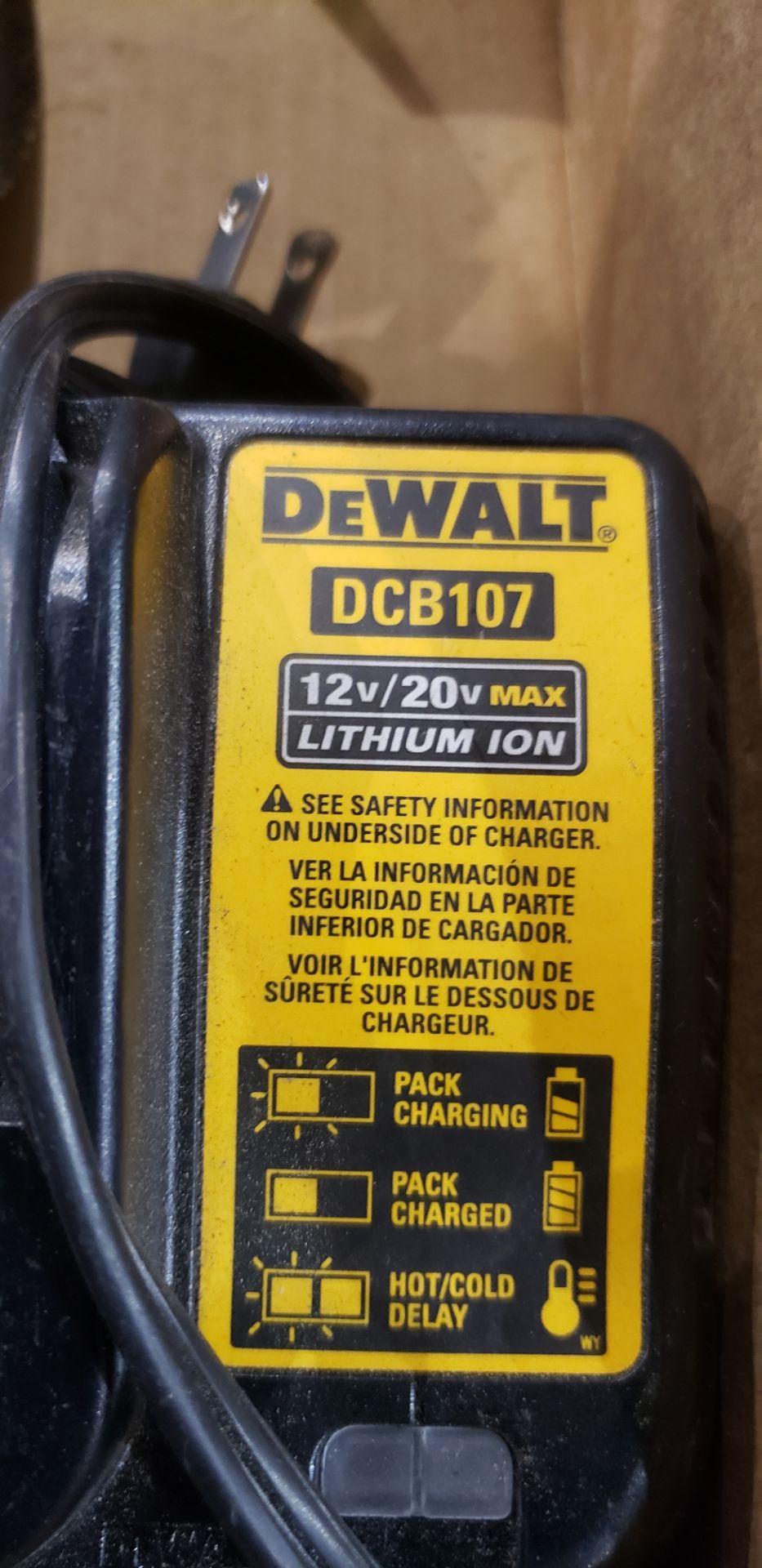 (3) DeWalt DCG412, 20V Cordless Grinders - Image 5 of 5