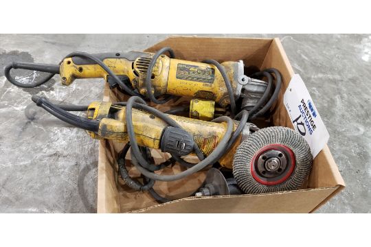 (1) Dewalt D28116 6" & (1) DWE402 Angle Grinders - Image 2 of 4