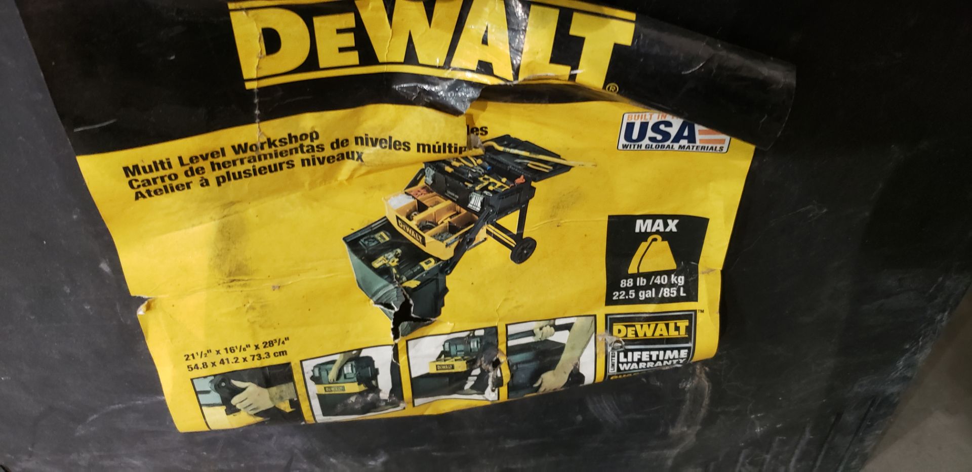 DeWalt Multi Level Portable Job Box - Image 2 of 2