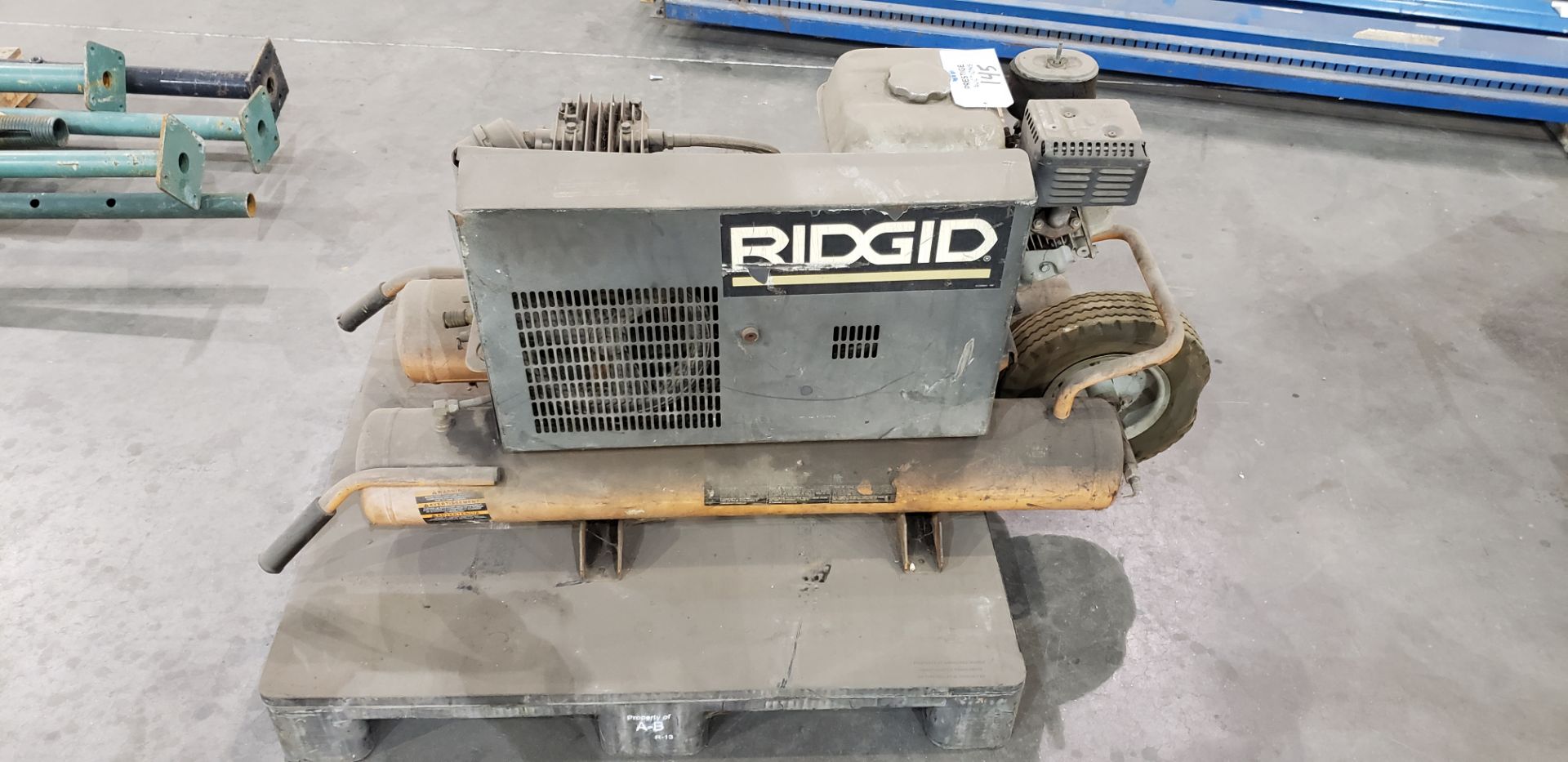 Rigid Gas Powered 5.5 HP Portable Compressor