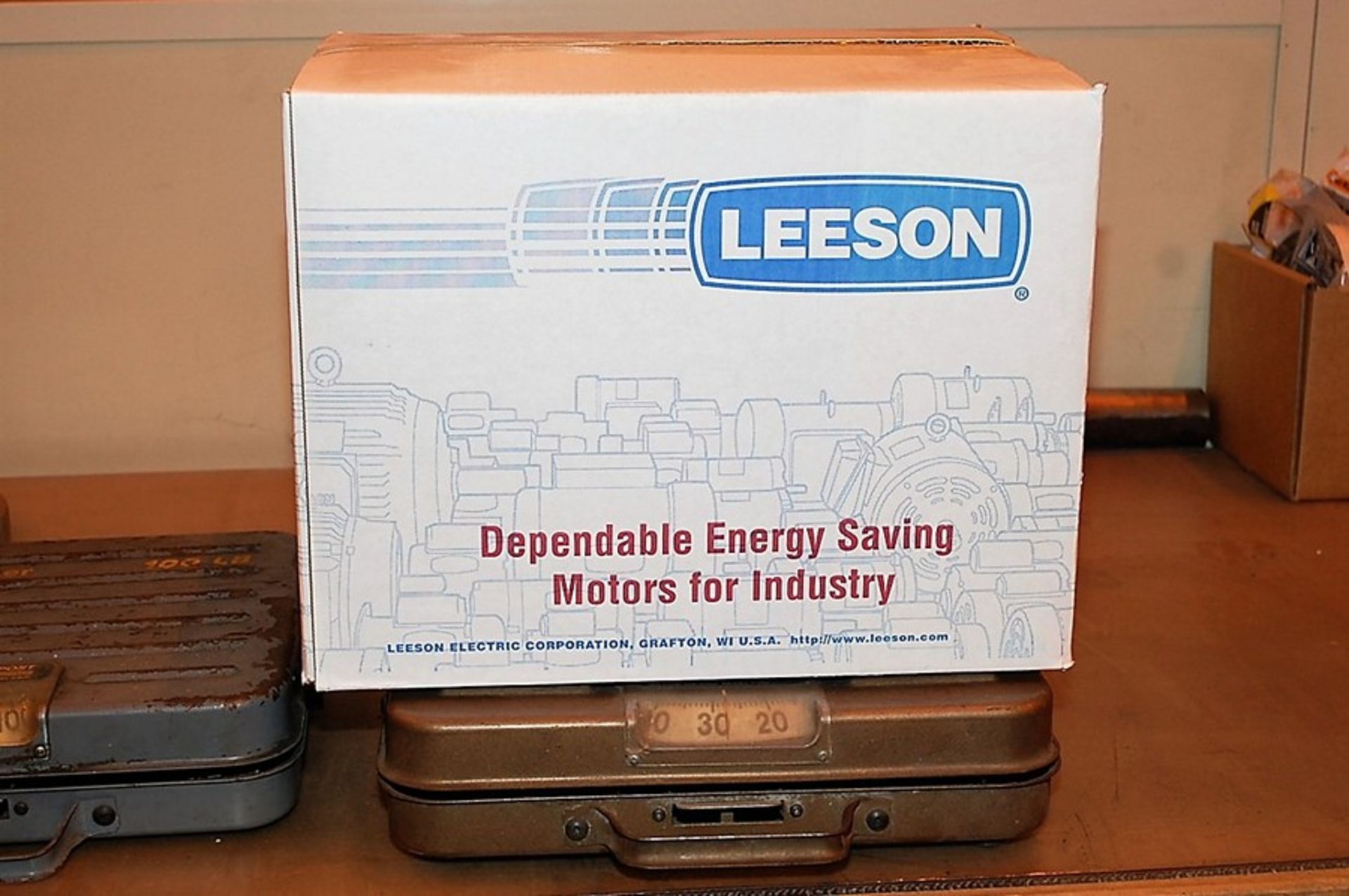 (10) Leeson 1/3 HP 56C General Purpose Motor, Brand New In Box - Image 9 of 10