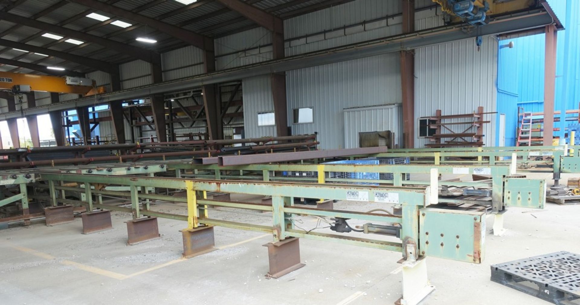 Peddinghaus/MEBA MDL. 1270-DGP, Peddinghaus MDL. ABCM-1250, Lift & Carry Transfers, 235' Conveyor - Image 23 of 26