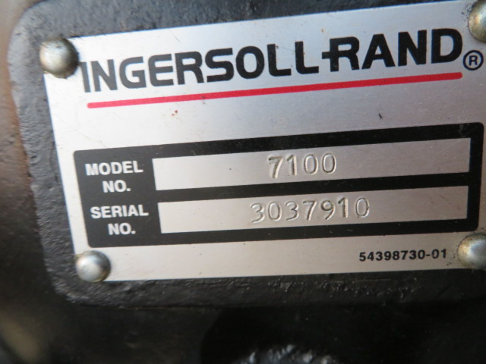 INGERSOLL-RAND 7100 15 HP RECIPROCATING AIR COMPRESSOR - Bild 2 aus 4