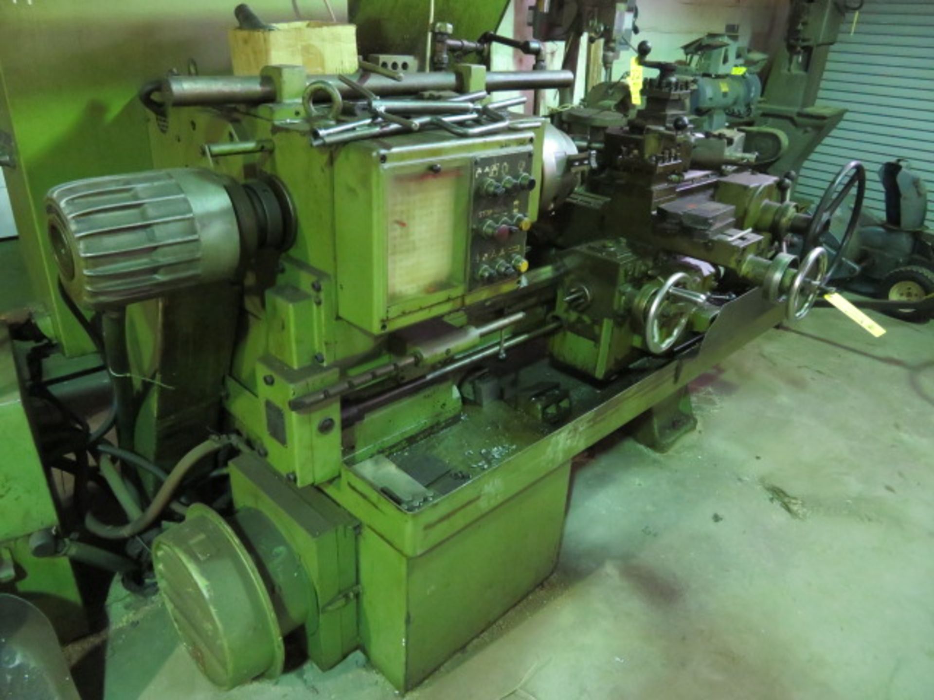 H.E.S. TS5 TURRET LATHE, 2-5/8 IN SPDL. BORE, FULLY AUTOMATIC HEADSTOCK, 12 IN HYDRAULIC CHUCK... - Bild 6 aus 6