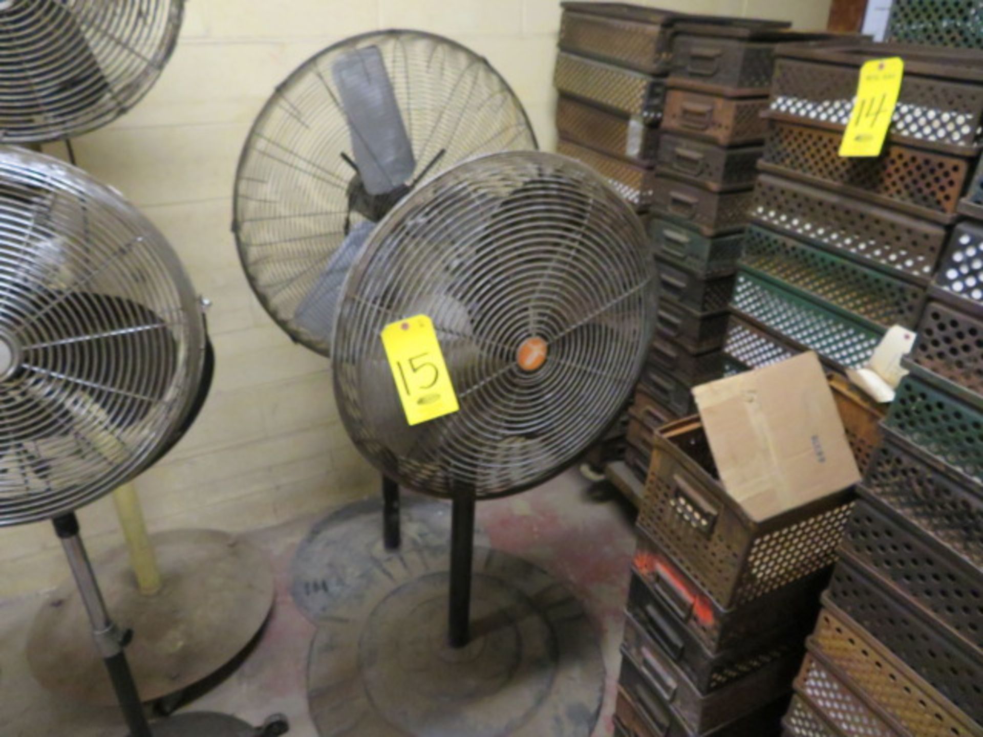 DAYTON 30 IN. AND WORKFORCE 36 IN. PEDESTAL FANS