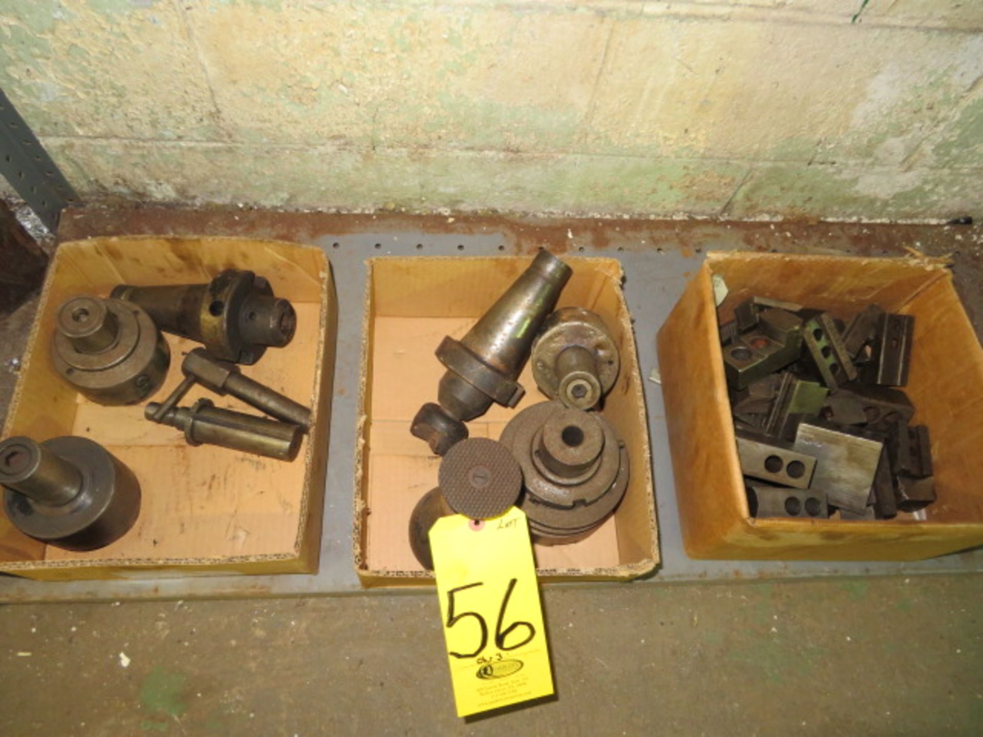 ASSORTED TOOL HOLDERS AND CHUCK JAWS