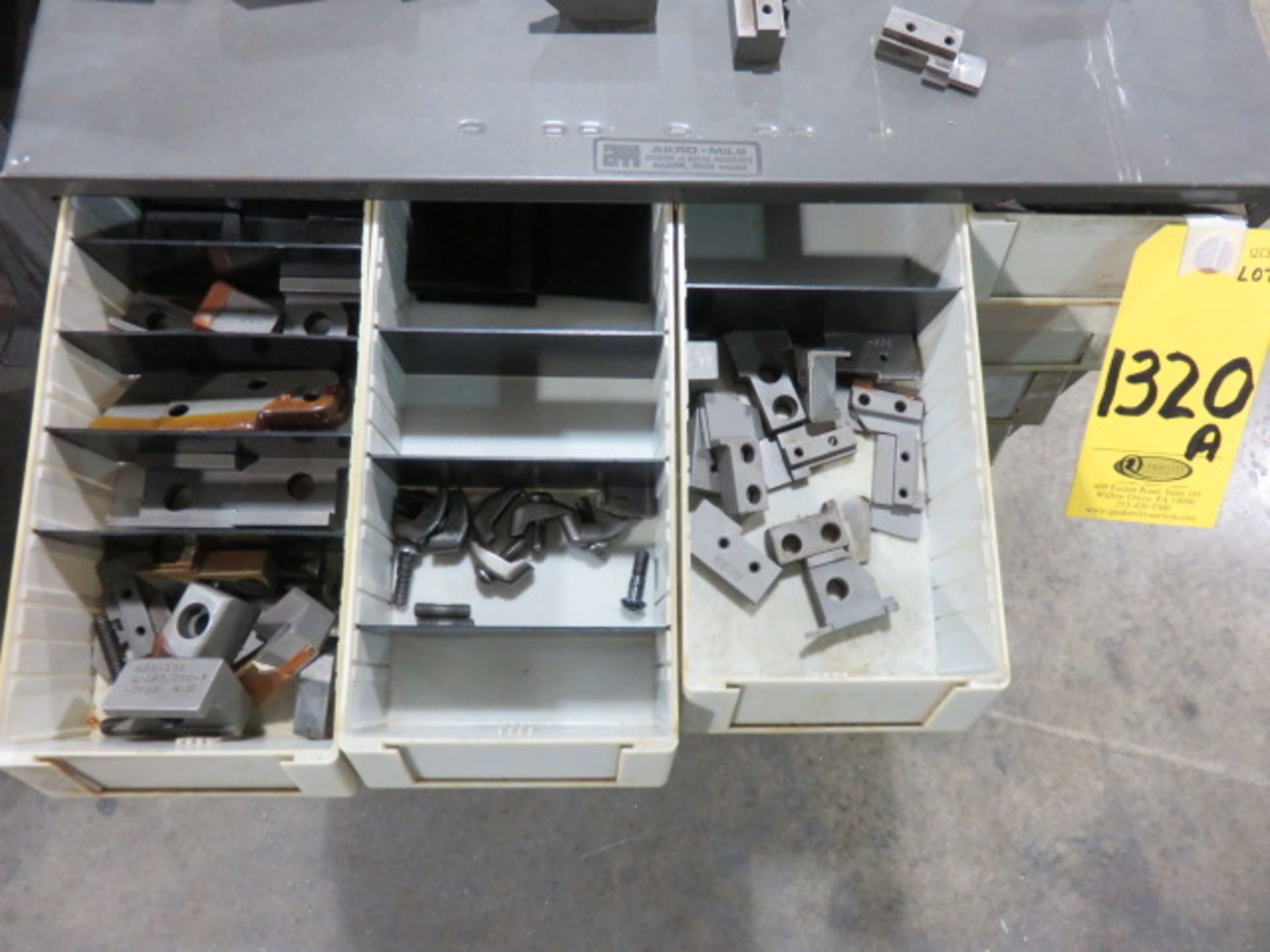 CUT-OFF BLADES FOR LATHE TOOLS W/ CABINET-FITS IN LOTS 1313,1314,1320 - Image 2 of 5