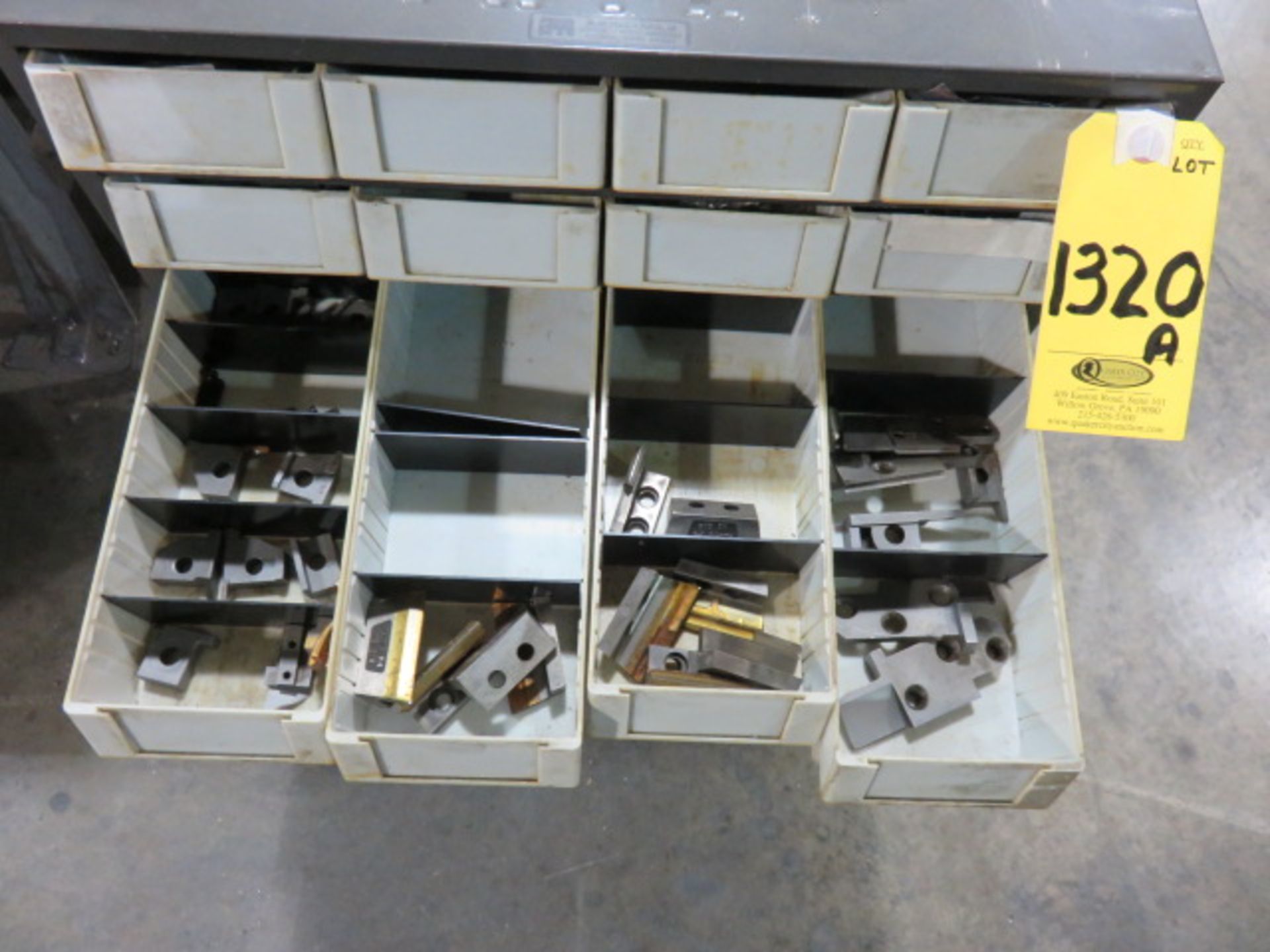 CUT-OFF BLADES FOR LATHE TOOLS W/ CABINET-FITS IN LOTS 1313,1314,1320 - Image 4 of 5