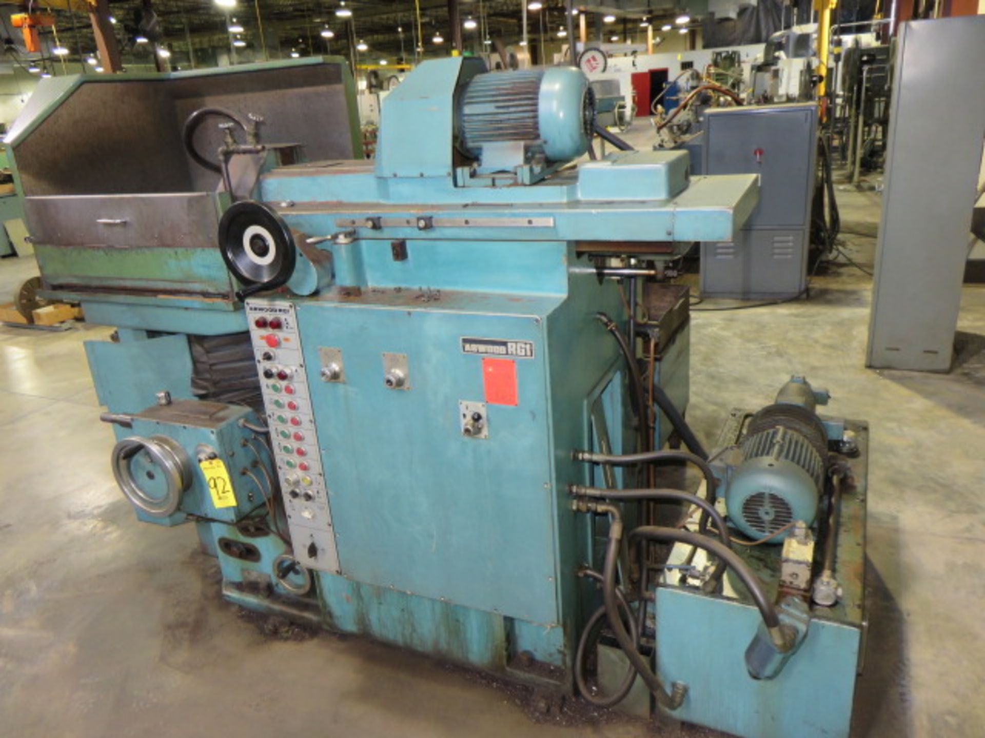 ABWOOD RG1 ROTARY SURFACE GRINDER, AS IS,NEEDS REPAIR - Image 3 of 4