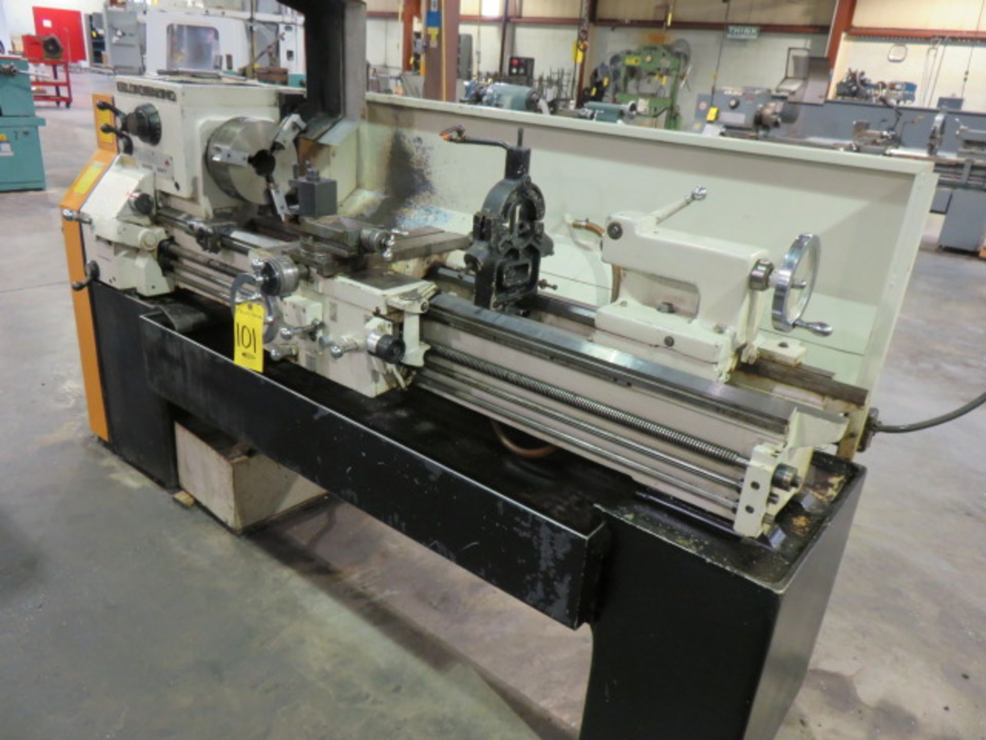 LEBLOND MAKINO REGAL SERVO SHIFT ENGINE LATHE, S/N 15C-679, 16 IN. x 54 IN., SS 45-1800 RPM - Image 5 of 5