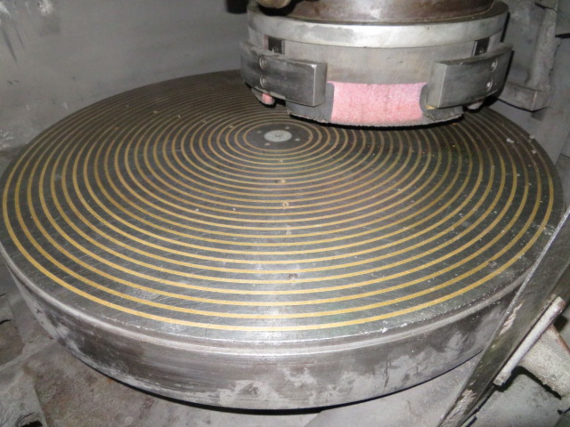 BLANCHARD NO.18 ROTARY SURFACE GRINDER, S/N 7505, 36” ELECTROMAGNETIC CHUCK, 14” UNDER WHEEL - Image 2 of 3