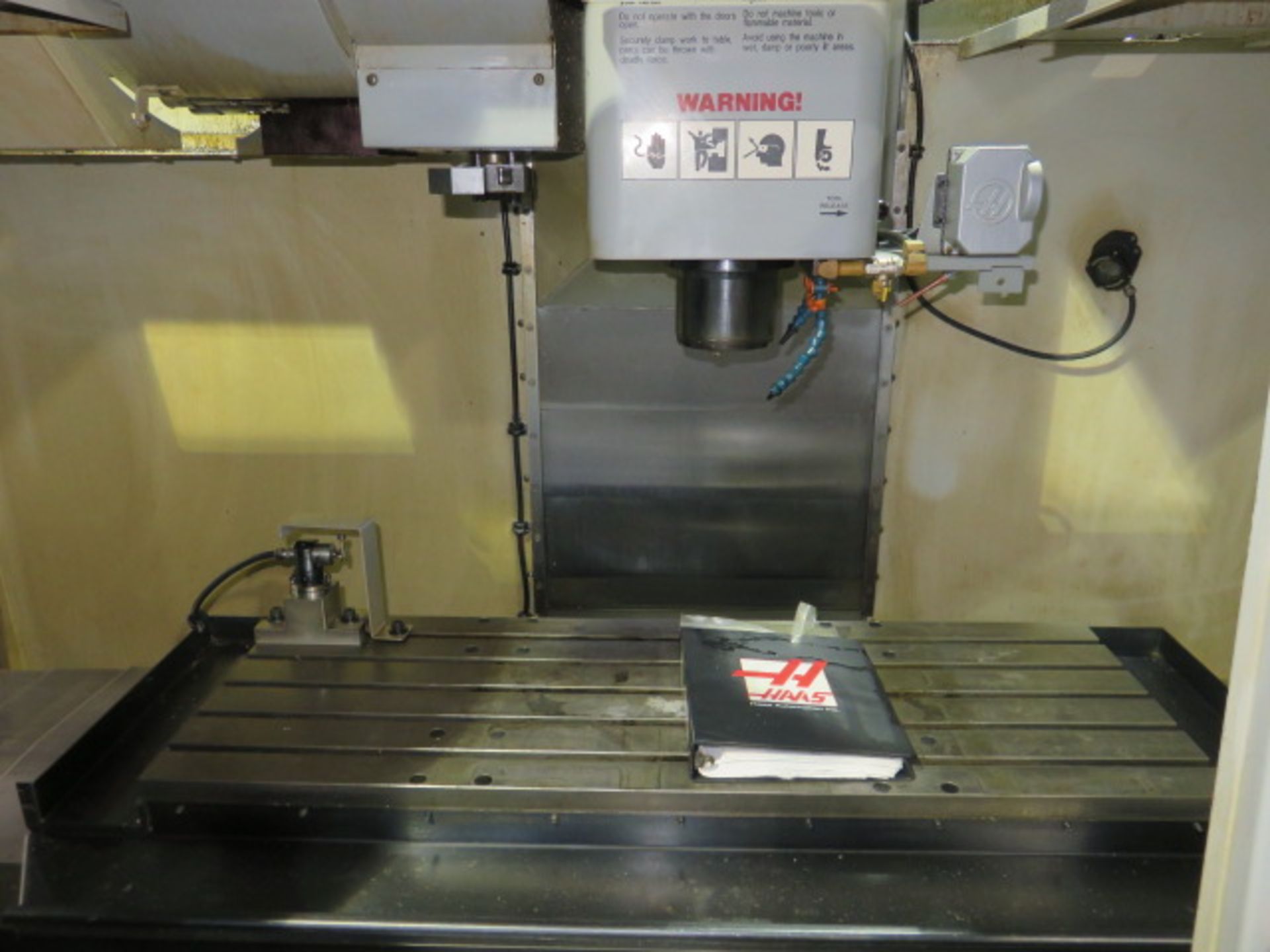 2003 HAAS VF-4B CNC VERTICAL MACHINING CENTER, S/N 33031, 11,462 HOURS, LINEAR SCALES - Image 3 of 5