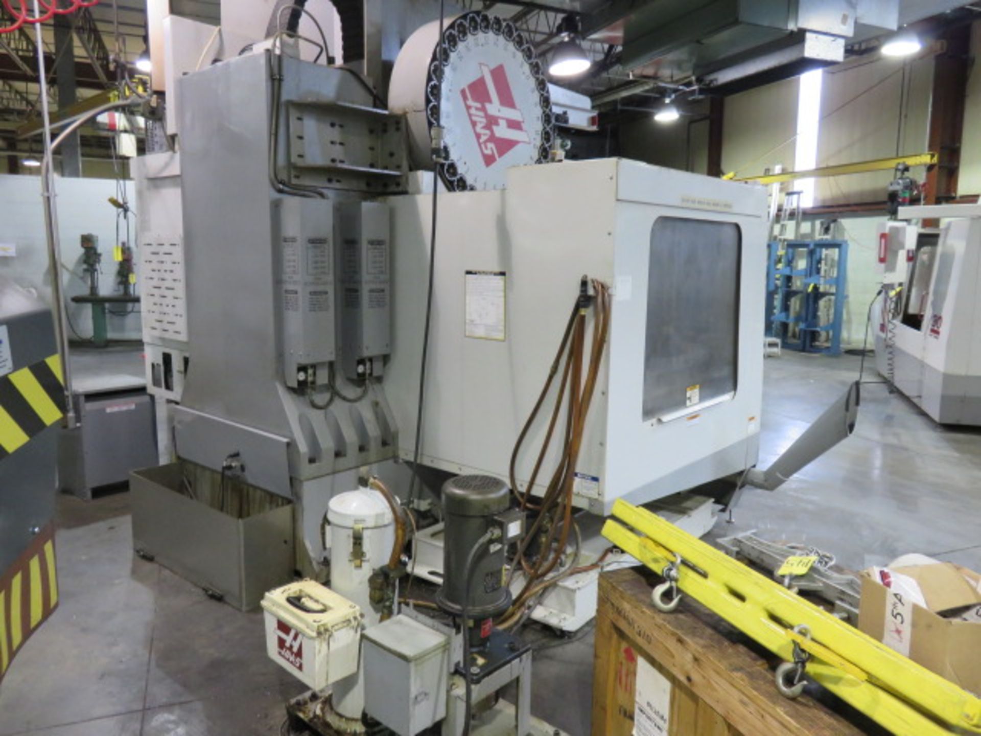 2006 HAAS VF-6/50 CNC VERTICAL MACHINING CENTER, S/N 1050547, WIRED FOR 5 AXIS , (REPLACED SPNDL.) - Image 7 of 7