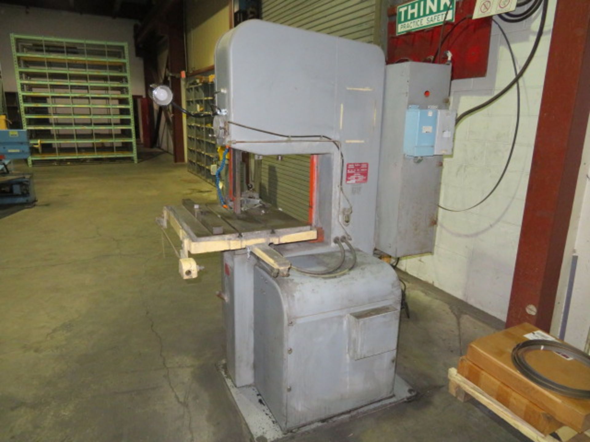 DOALL 2012-2HS HIGH SPEED VERTICAL BAND SAW, S/N 397-79109, 2 IN., 24 IN. x 30-1/2 IN.POWER FEED TAB - Image 4 of 5