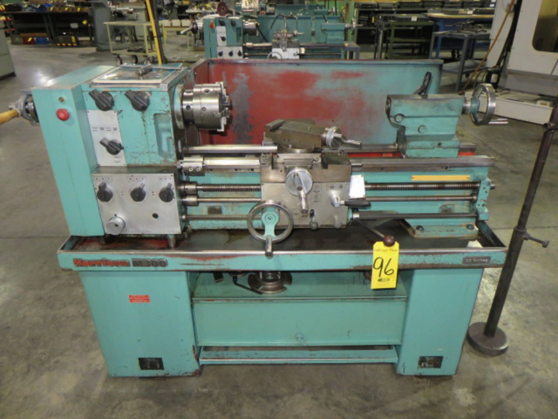 HARRISON M300 ENGINE LATHE, S/N M300619 & 300438, 13 IN. x 26 IN., SS 58-2500 RPM