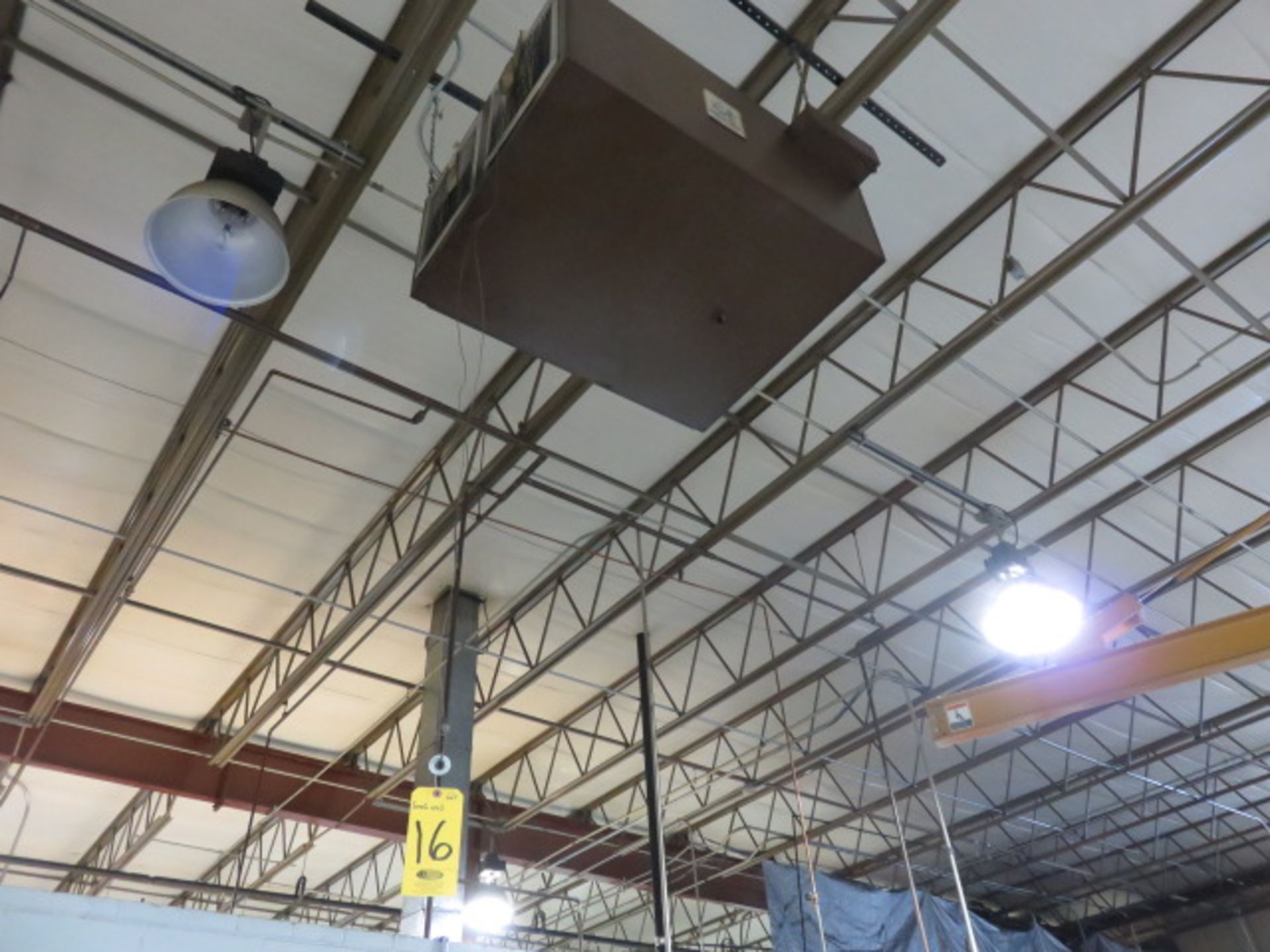 SMOG-HOG AIR CLEANER, MDL. SH-20-PE (SUSPENDED FROM THE CEILING)