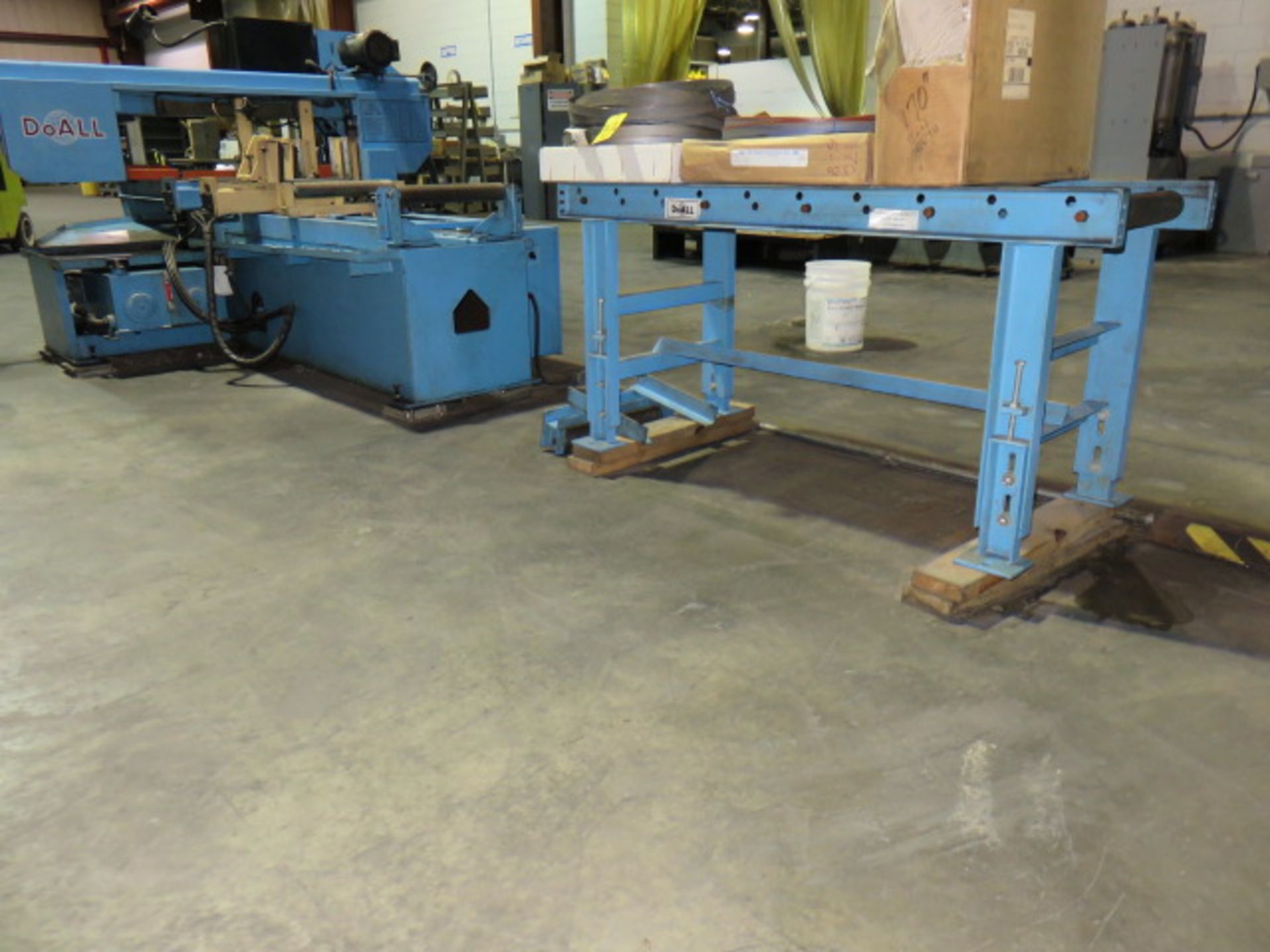 1998 DOALL C-916SA AUTOMATIC SWING ANGLE HORIZONTAL BAND SAW, S/N 533-98169, 9 IN. x 16 IN. - Image 5 of 5