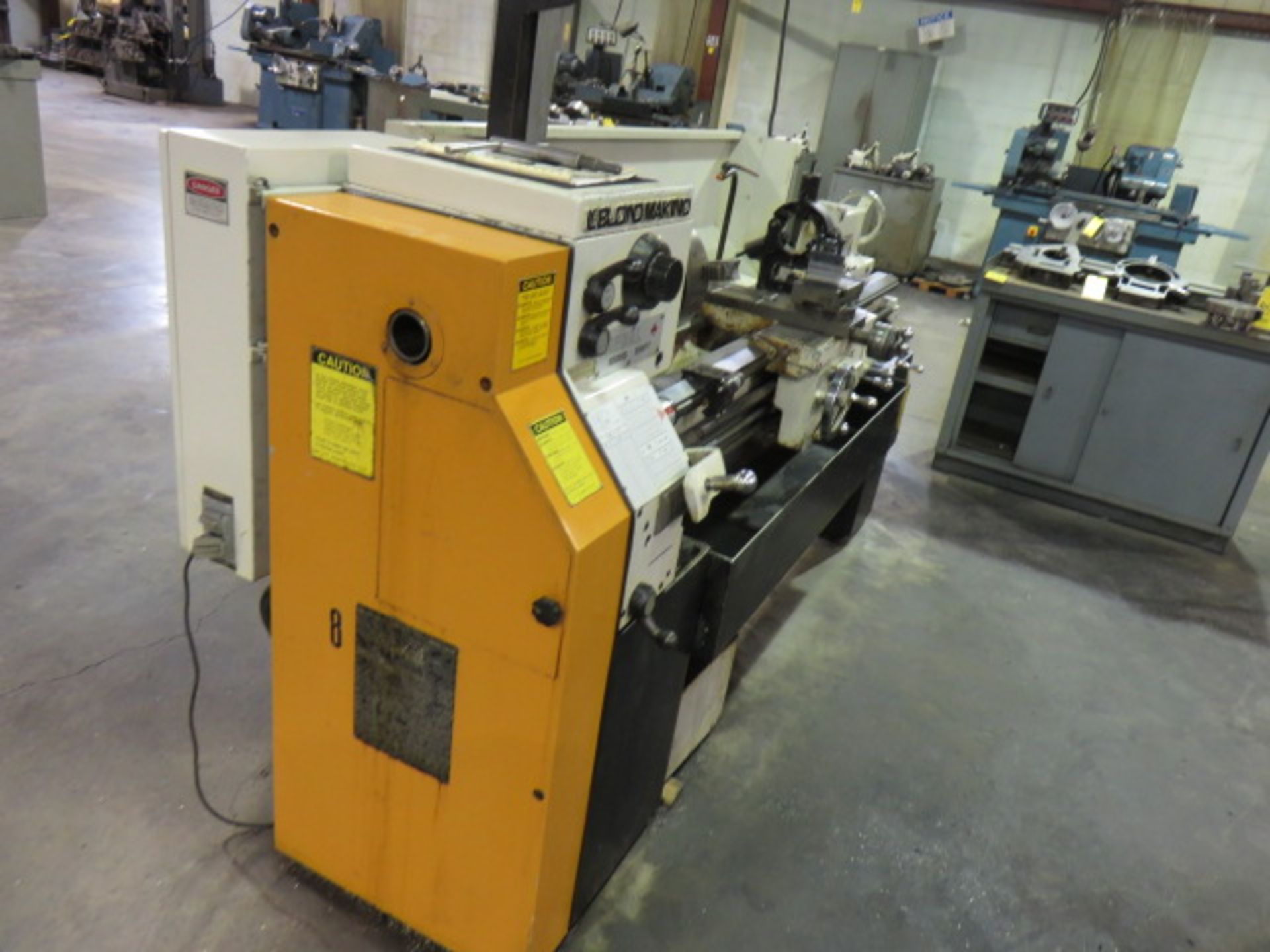 LEBLOND MAKINO REGAL SERVO SHIFT ENGINE LATHE, S/N 15C-679, 16 IN. x 54 IN., SS 45-1800 RPM - Image 2 of 5