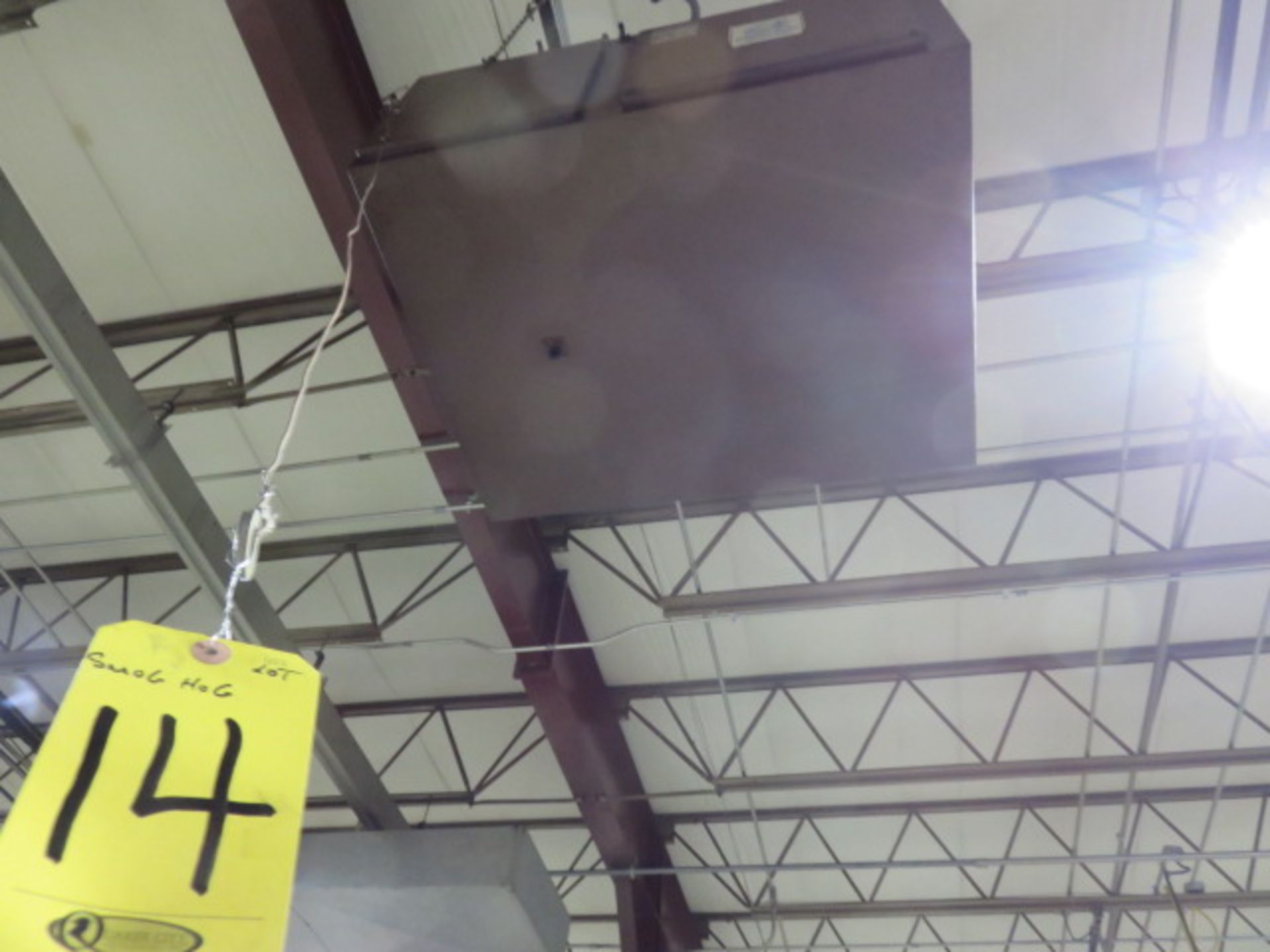 SMOG-HOG AIR CLEANER, MDL. SH-20-PE (SUSPENDED FROM THE CEILING)