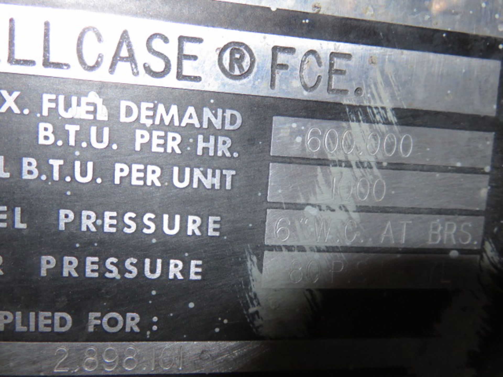 SURFACE COMBUSTION Power Convection AllCase Controlled Atmosphere Furnace, S/N BC-37855-1,... - Image 8 of 8