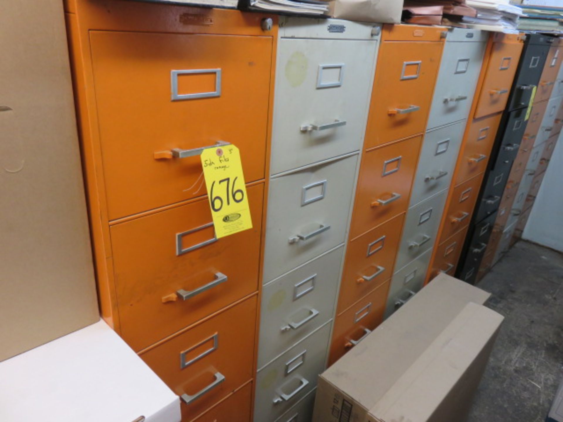 (5) 5-DR LETTER FILE CABINET