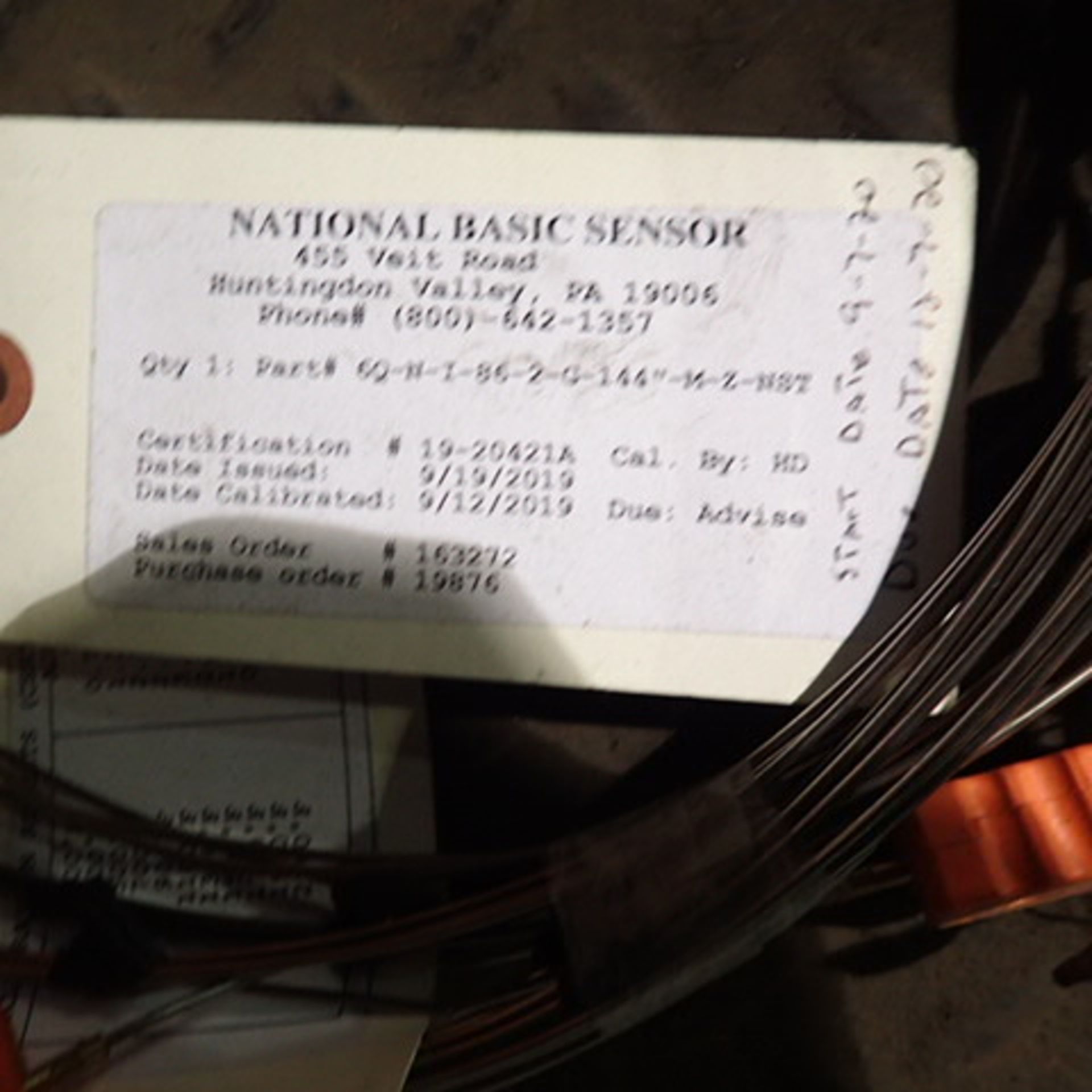 (5) NATIONAL BASIC SENSOR FURNACE STEEL THERMOCOUPLES - Image 2 of 3