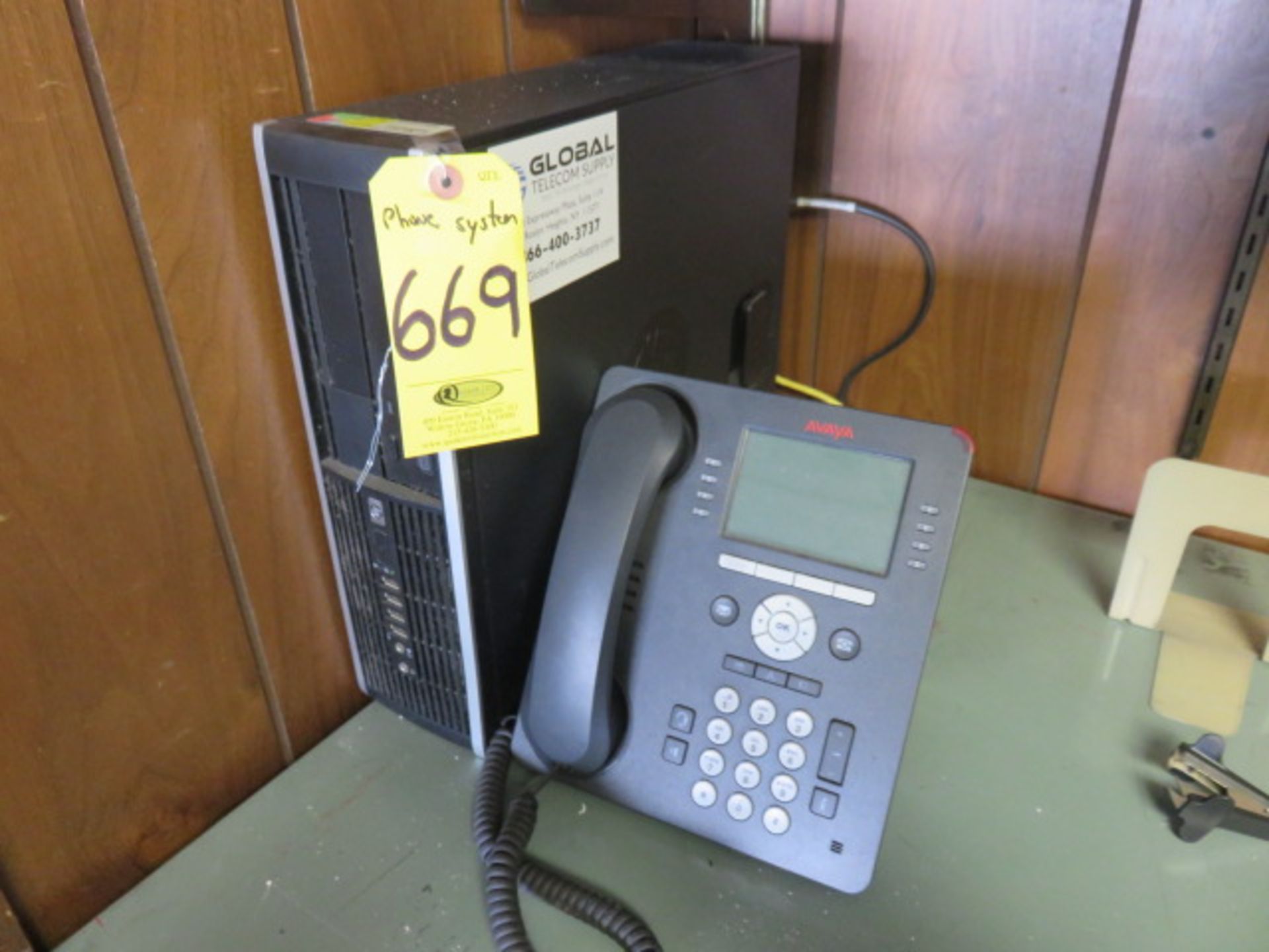AVAYA PHONE SYSTEM W/ IP OFFICE 500 V2 and (16) 9508 TELEPHONES (MUST BE REMOVED APRIL 9TH)