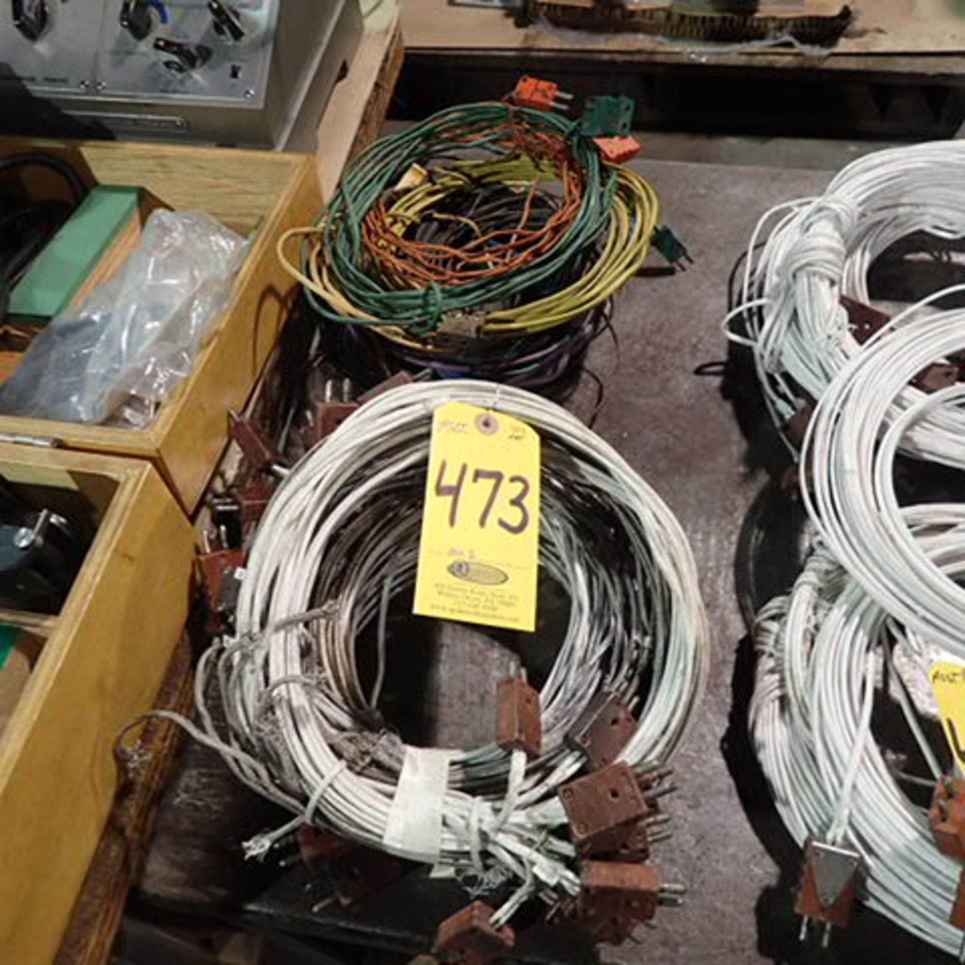 ASSORTED BRAIDED AND VINYL THERMOCOUPLES