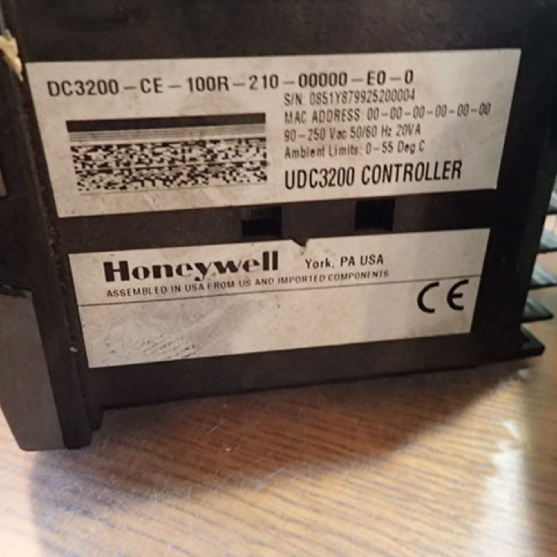 (2) HONEYWELL UDC3200 AND UDC3500 USED CONTROLLERS - Image 3 of 3
