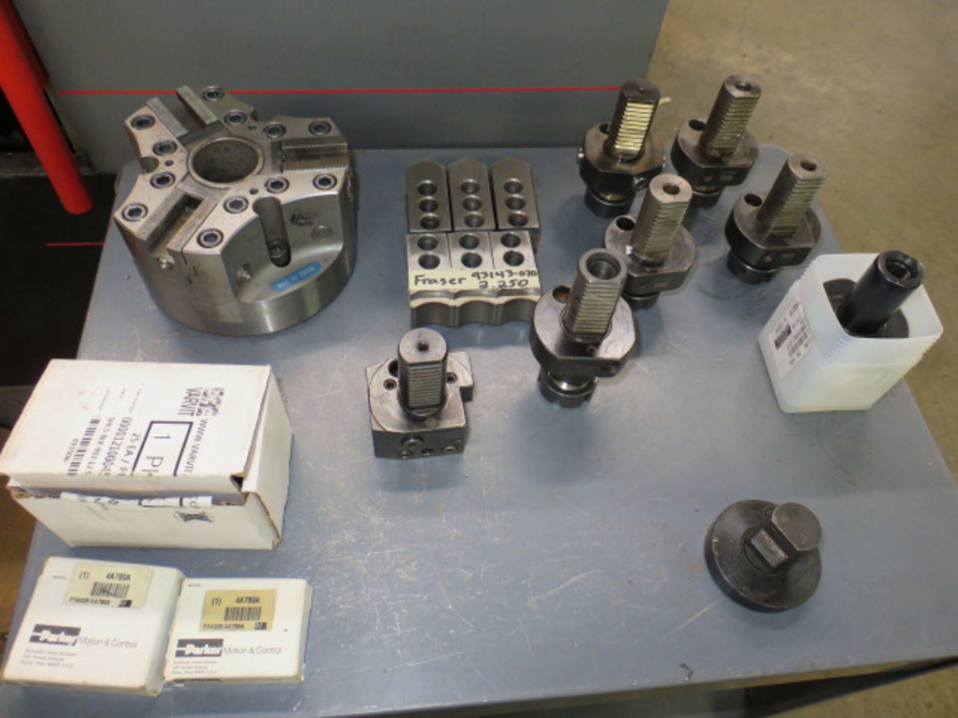 EMCO TURN 342 TC, S/N R3R I9 002, FANUC O-T CONTROL,16C COLLET CHUCK, 6 IN 3-JAW CHUCK... - Image 6 of 7