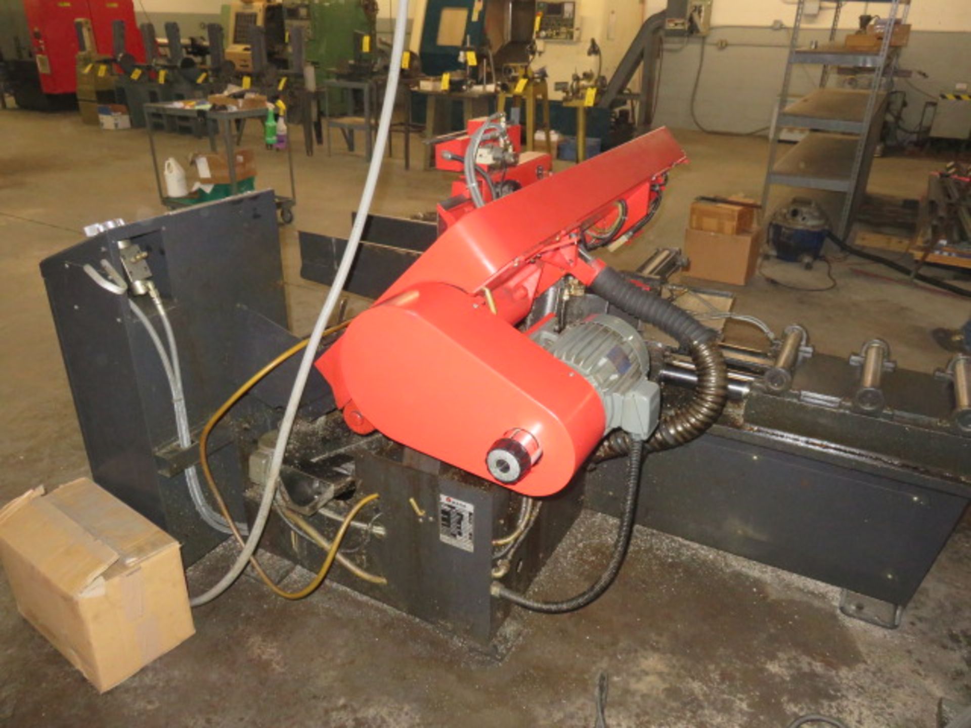 2008 AMADA HFA250W NC FULL AUTOMATIC BAND SAW, S/N 25230096, 12 IN X 10 IN, .5 IN – 10 IN ROUND... - Image 7 of 8