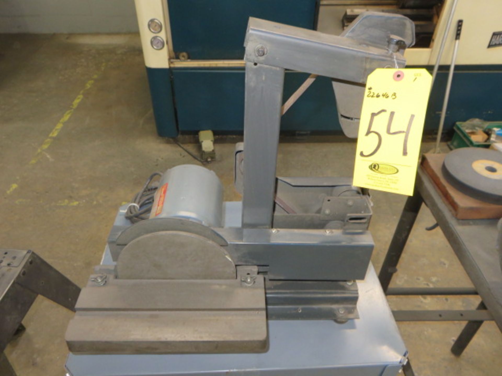 DAYTON 2Z646B 1 IN. BELT/8 IN, DISC SANDER (STAND NOT INCLUDED)