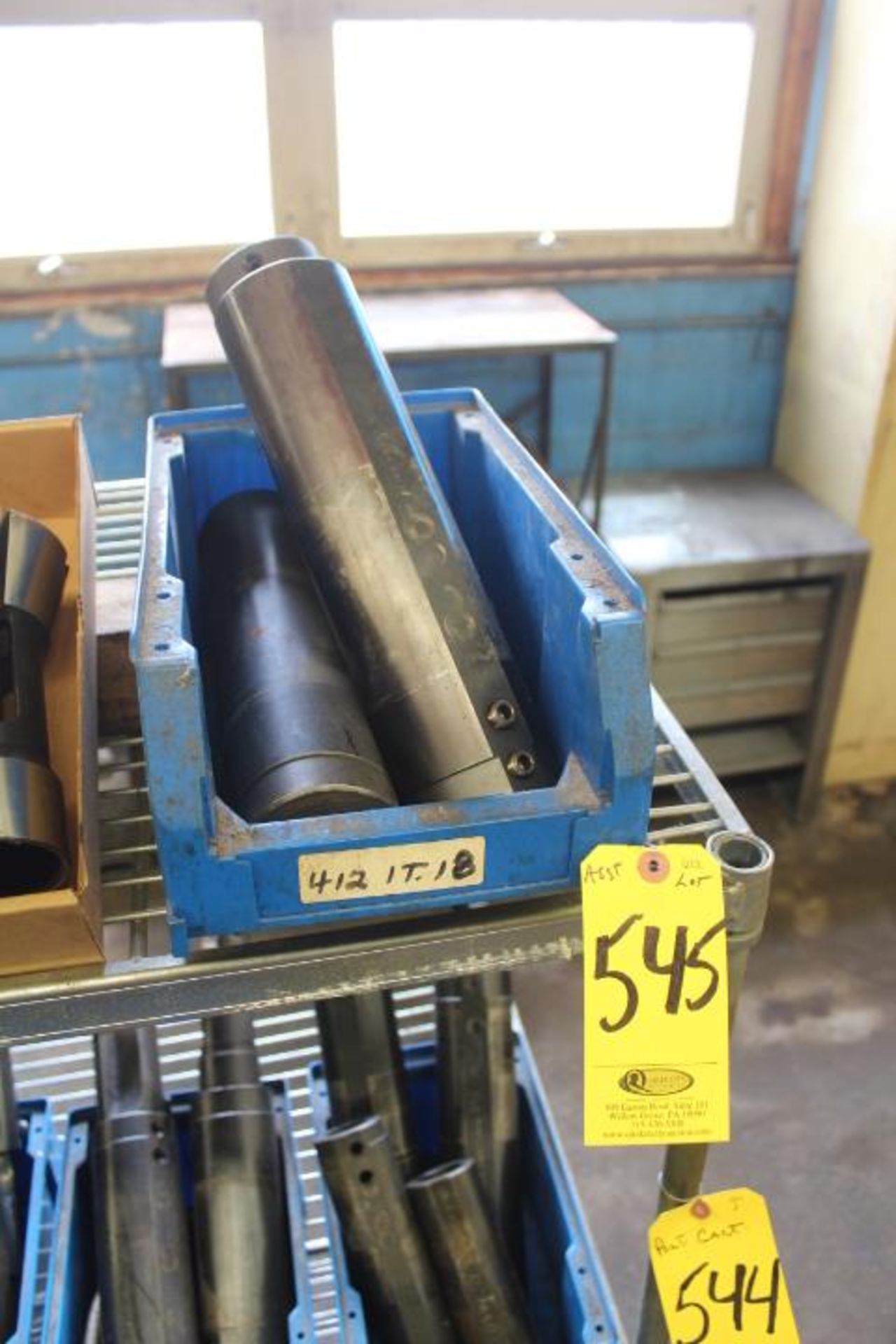 (3) LARGE BORING BAR HOLDERS