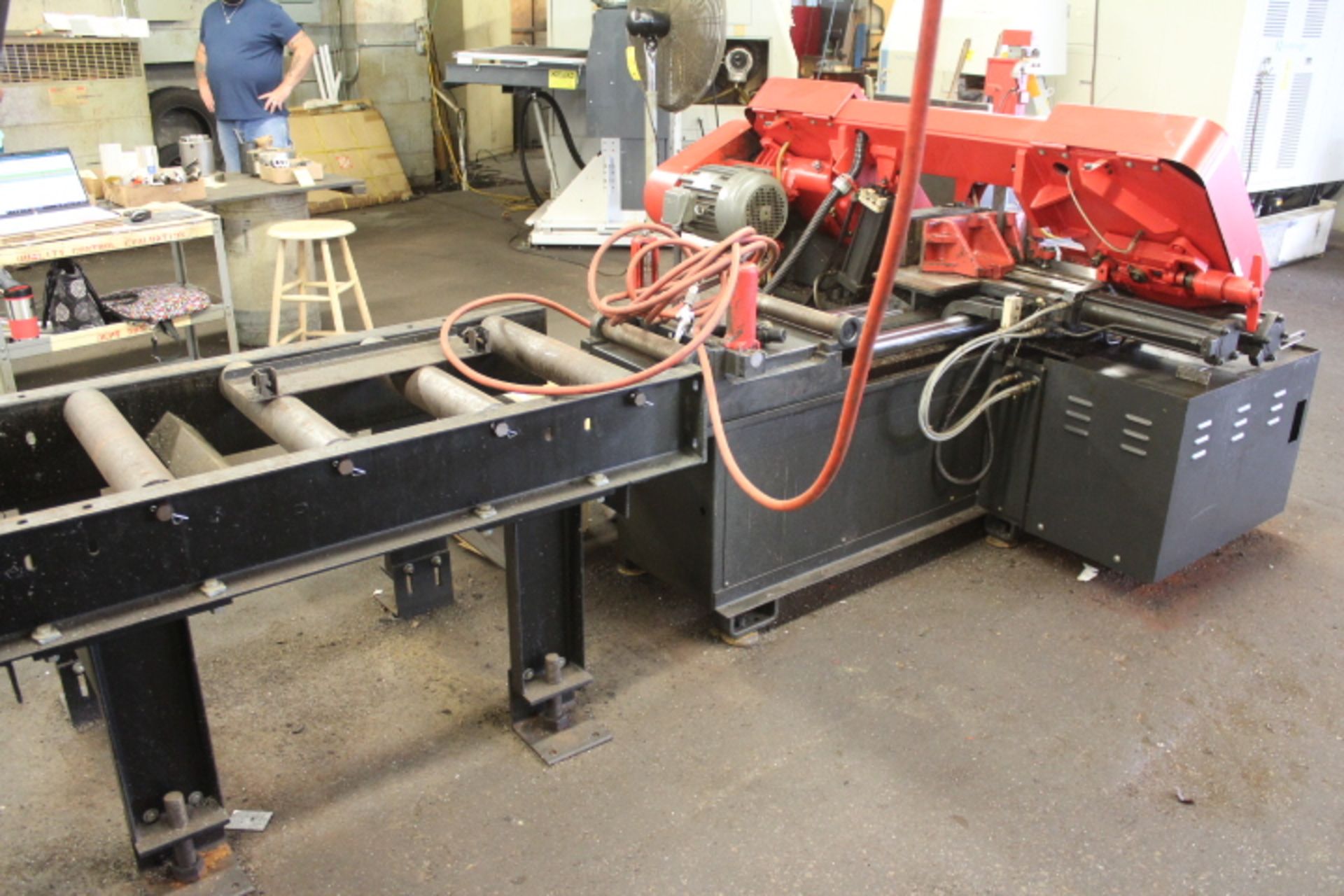 2007 AMADA HA-250W AUTO HYDRAULIC BAND SAW, S/N 25750514,(Loading Fee $350.00) - Image 5 of 7