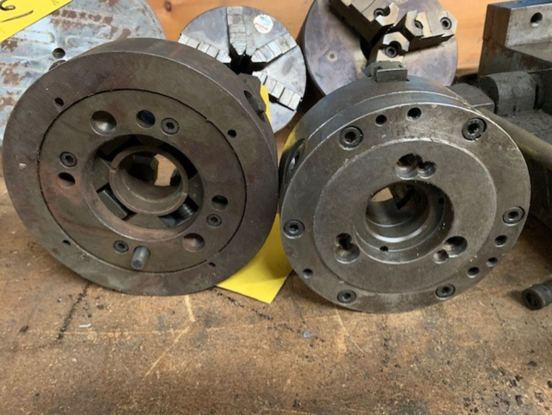 8 IN. 4-JAW AND 6 IN. 3-JAW CHUCKS - Image 2 of 2