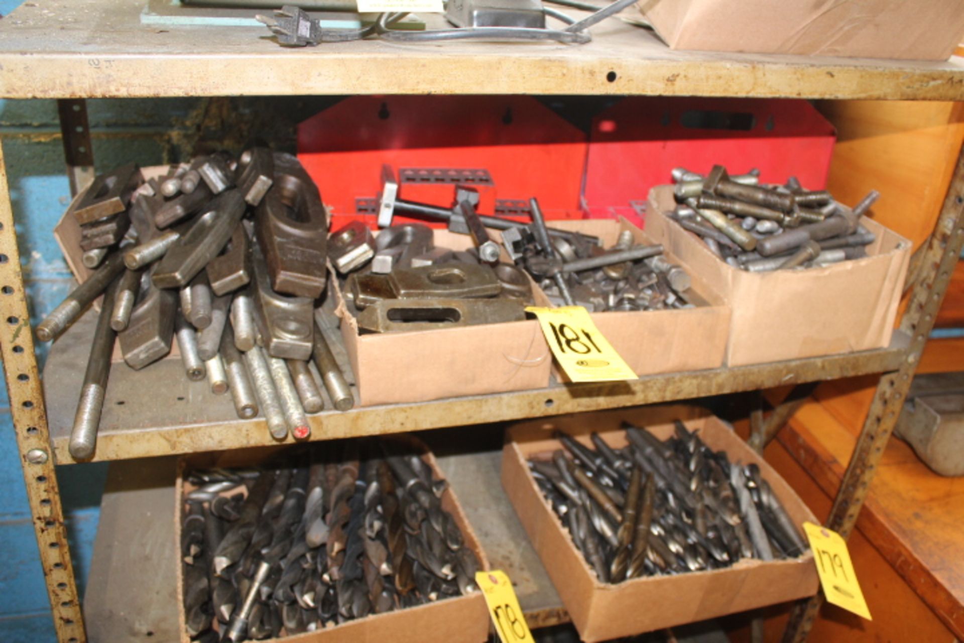 ASSORTED HOLDDOWN HARDWARE, CLAMPS AND HANDLE WHEELS