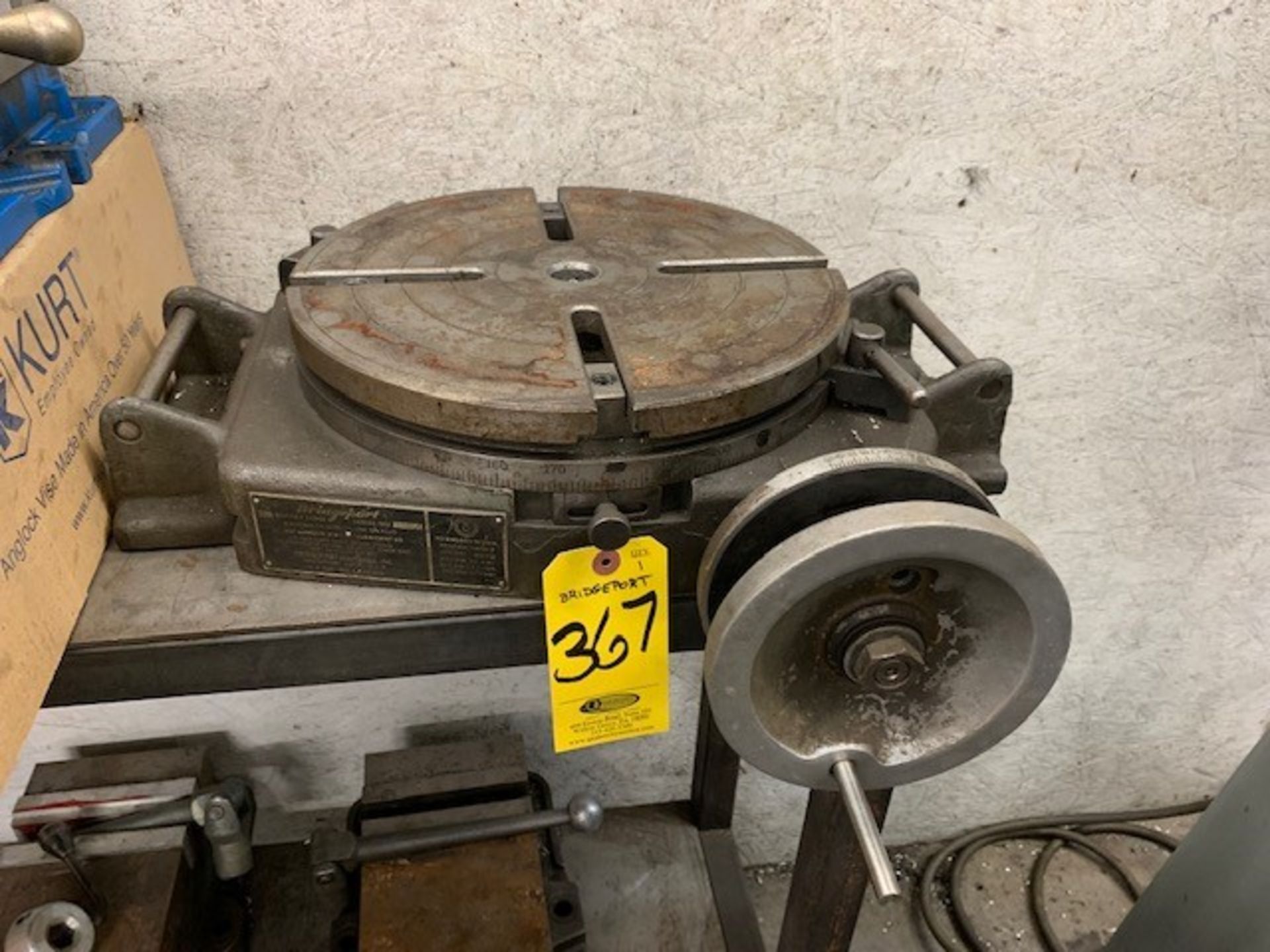 BRIDGEPORT 12 IN. ROTARY TABLE