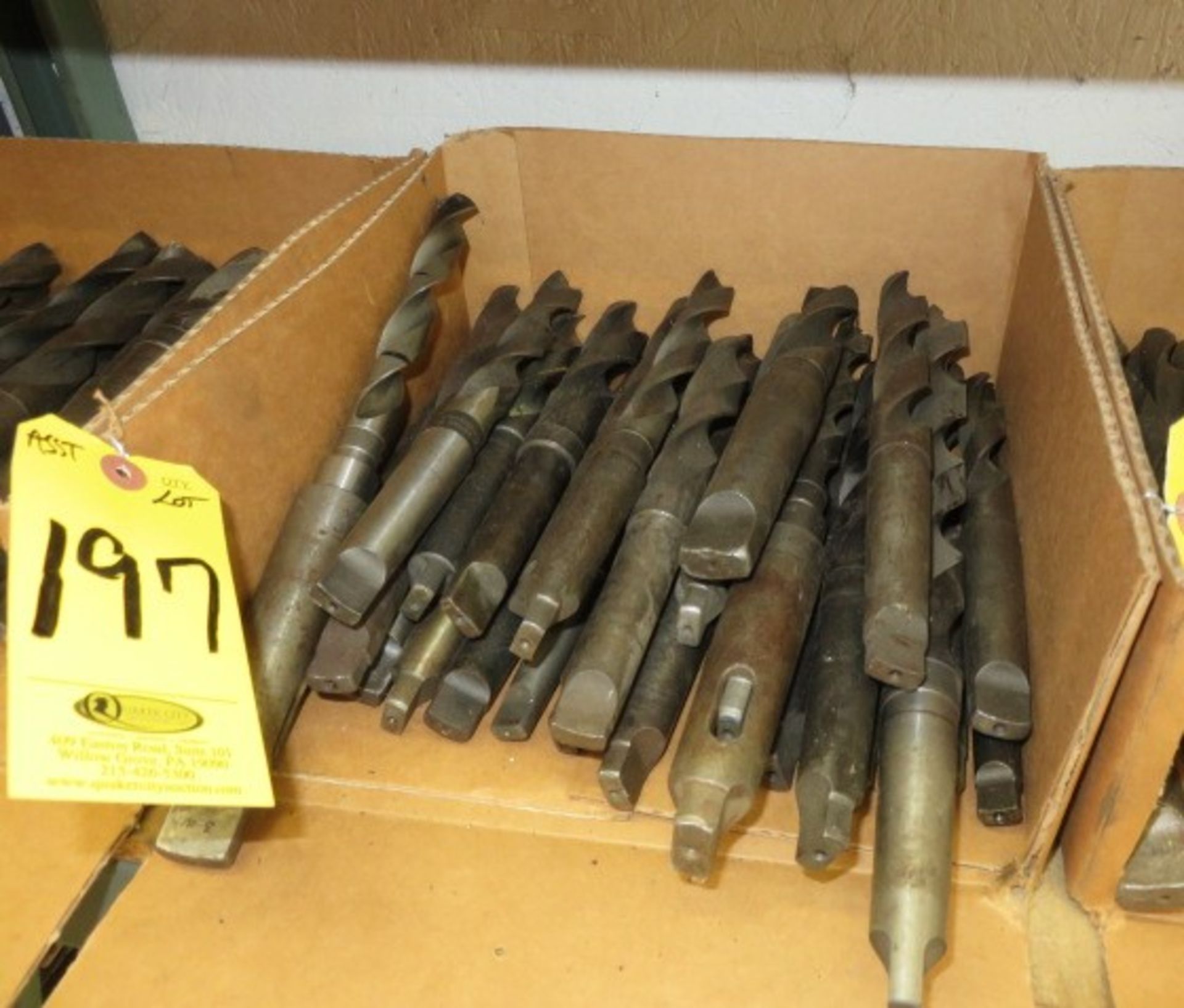 ASSORTED LARGE DRILLS