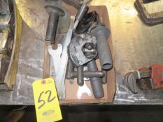 ASSORTED WRENCHES AND HANDLES