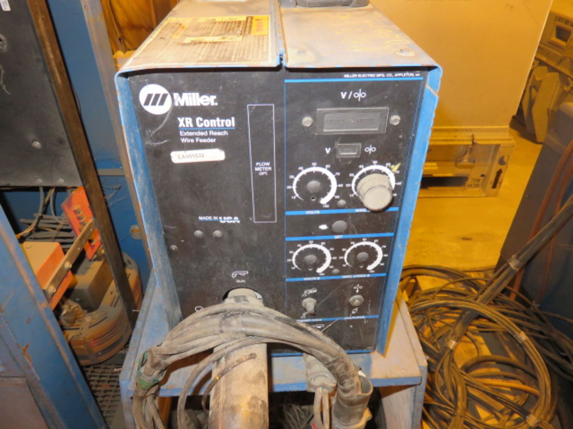 2000 MILLER XR CONTROL EXTENDED REACH WIRE FEEDER, S/N LA105532 - (TAKEN OUT OF ACTIVE SERVICE... - Image 2 of 2