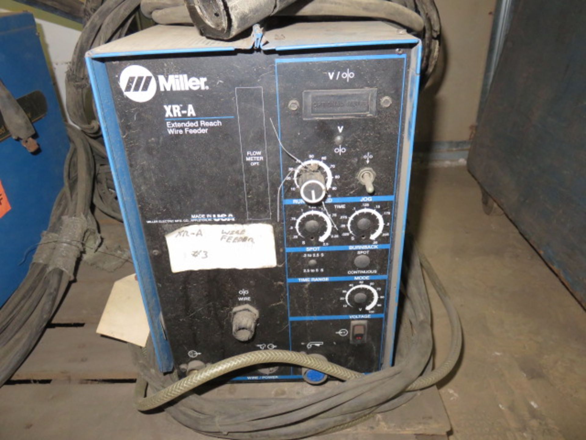 1999 MILLER XR-A EXTENDED REACH WIRE FEEDER, S/N KK133597-- (TAKEN OUT OF ACTIVE SERVICE... - Image 3 of 3