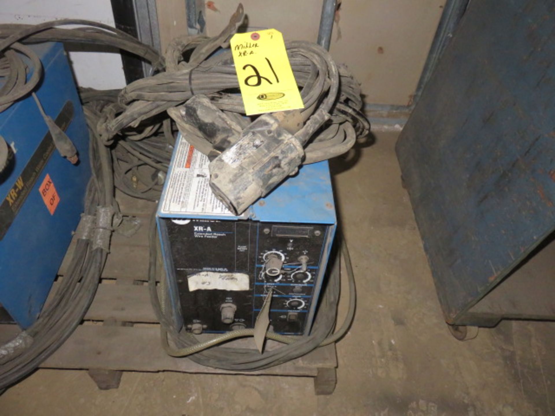 1999 MILLER XR-A EXTENDED REACH WIRE FEEDER, S/N KK133597-- (TAKEN OUT OF ACTIVE SERVICE...