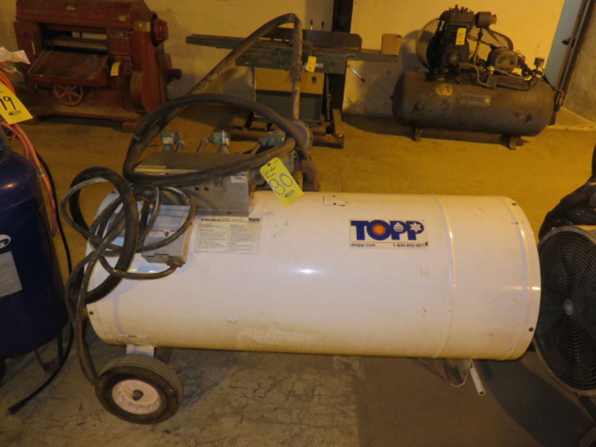 TOPPS PORTABLE SH2500 PROPANE FIRED TORPEDO HEATER