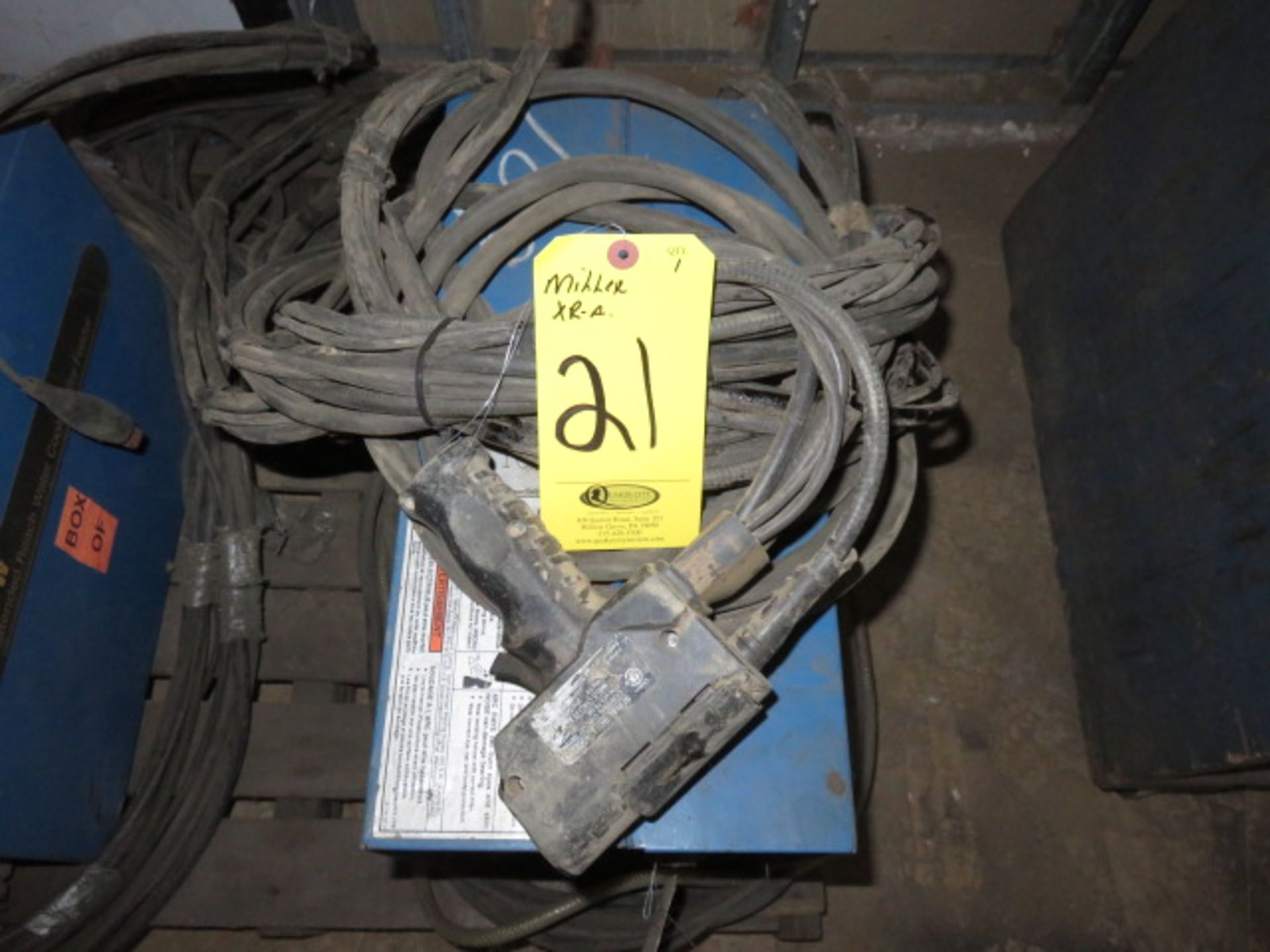 1999 MILLER XR-A EXTENDED REACH WIRE FEEDER, S/N KK133597-- (TAKEN OUT OF ACTIVE SERVICE... - Image 2 of 3