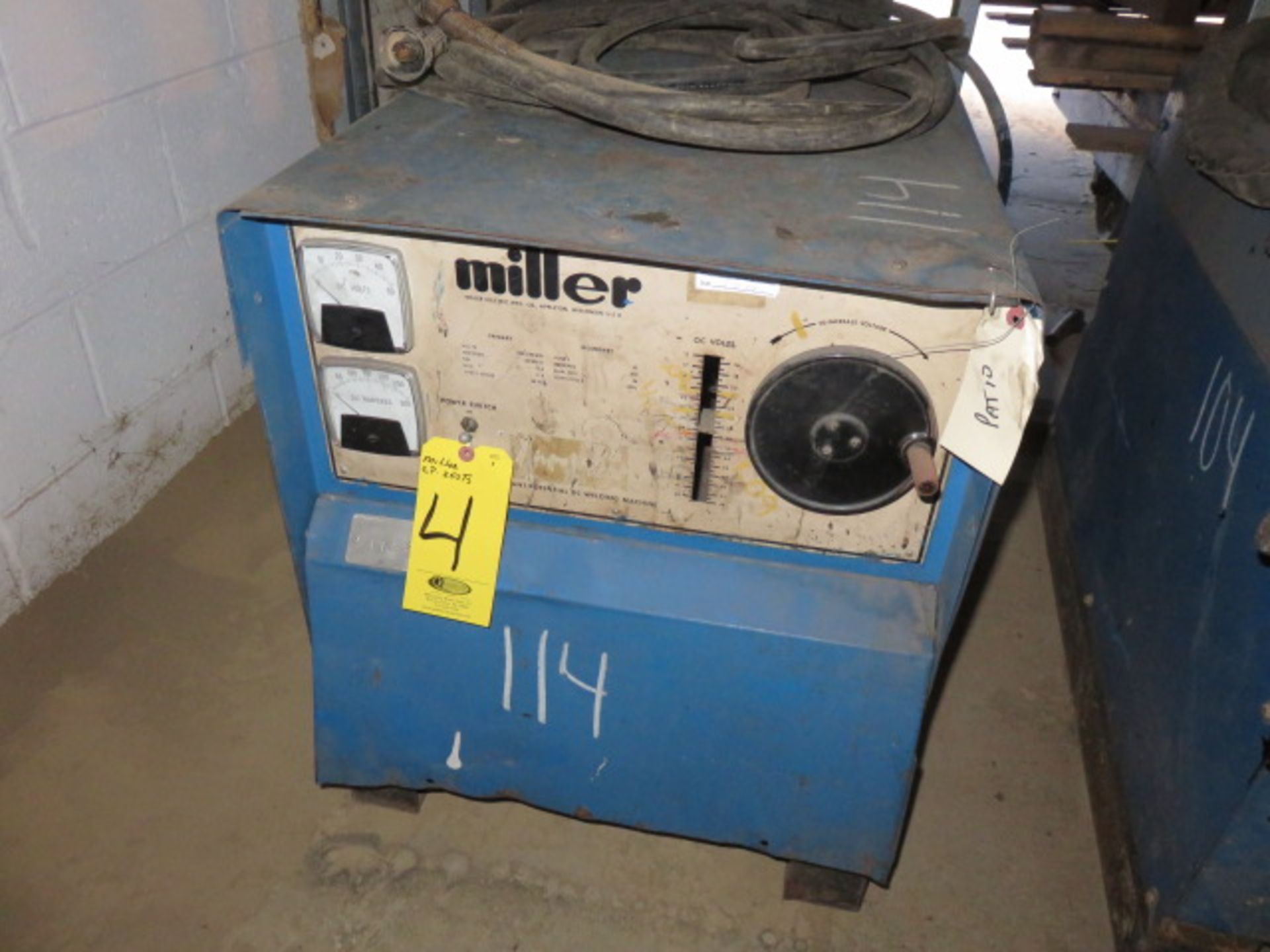 MILLER CP-250TS POWER SUPPLY (TAKEN OUT OF ACTIVE SERVICE-WORKING CONDITION IS UNKNOWN) - Image 2 of 2