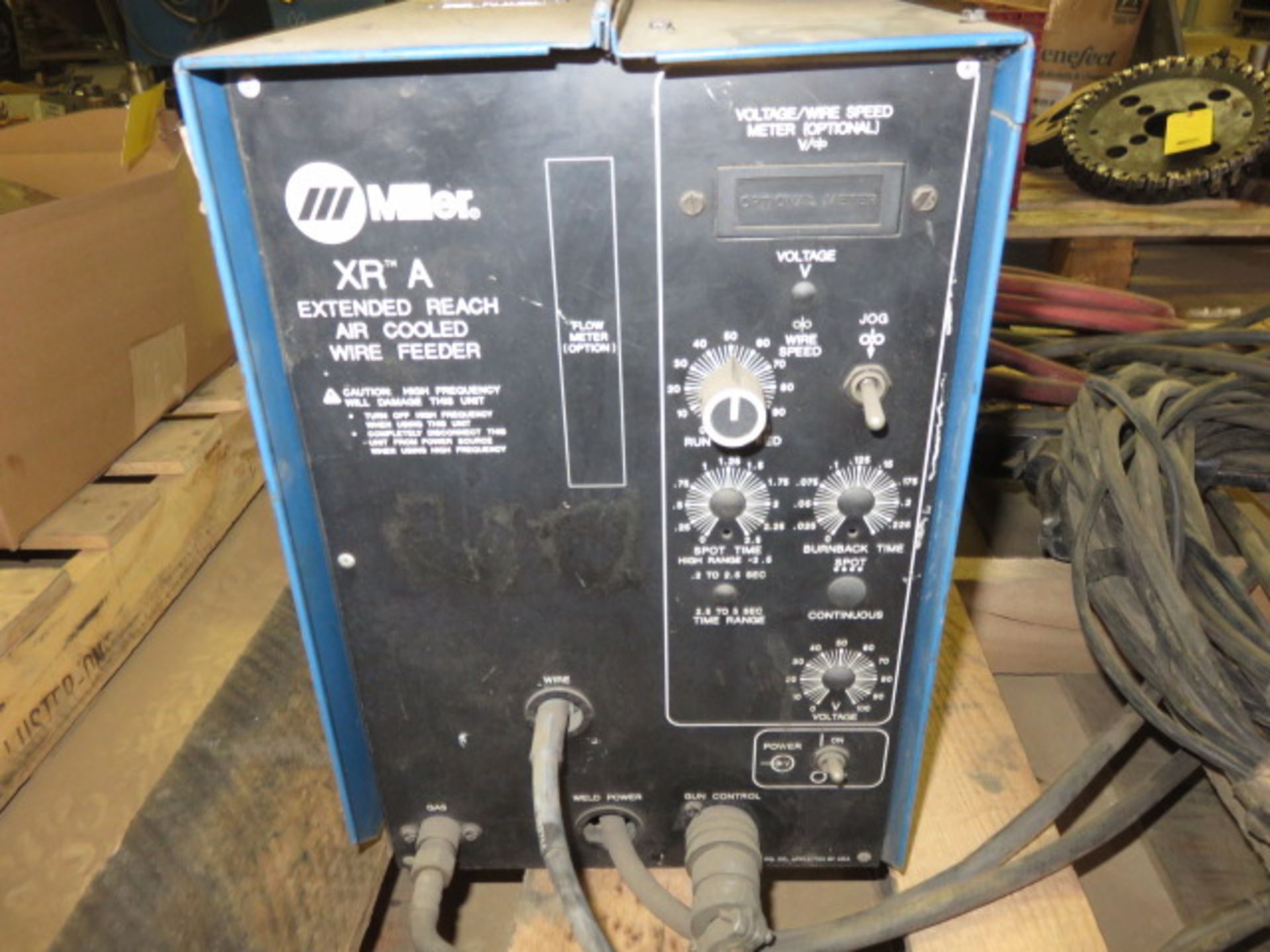 MILLER XR-A EXTENDED REACH AIR COOLED WIRE FEEDER, S/N KF813007 - Image 2 of 2